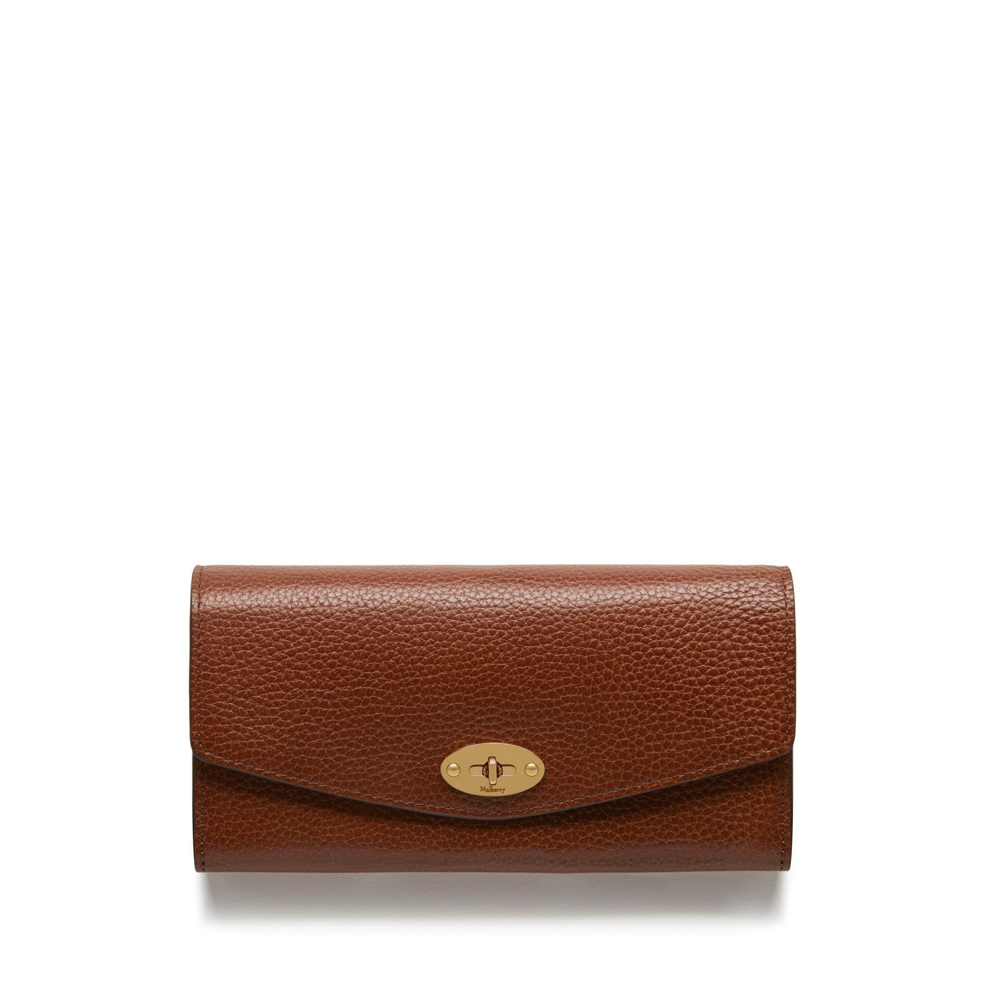 Mulberry Darley Wallet In Oak