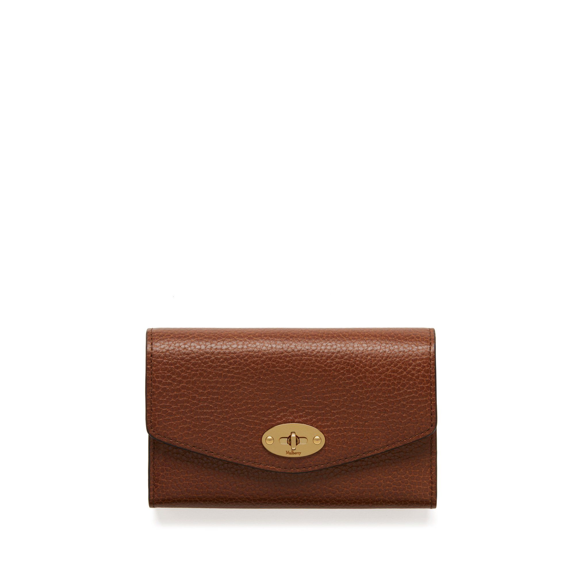 Mulberry Medium Darley Wallet In Black