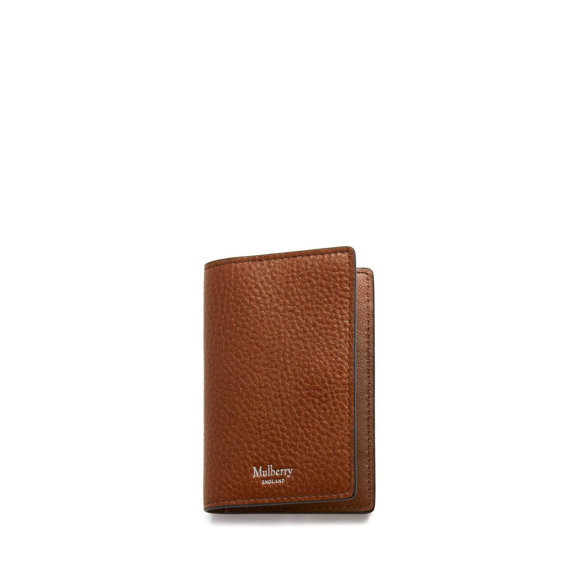 Mulberry Card Case In Brown