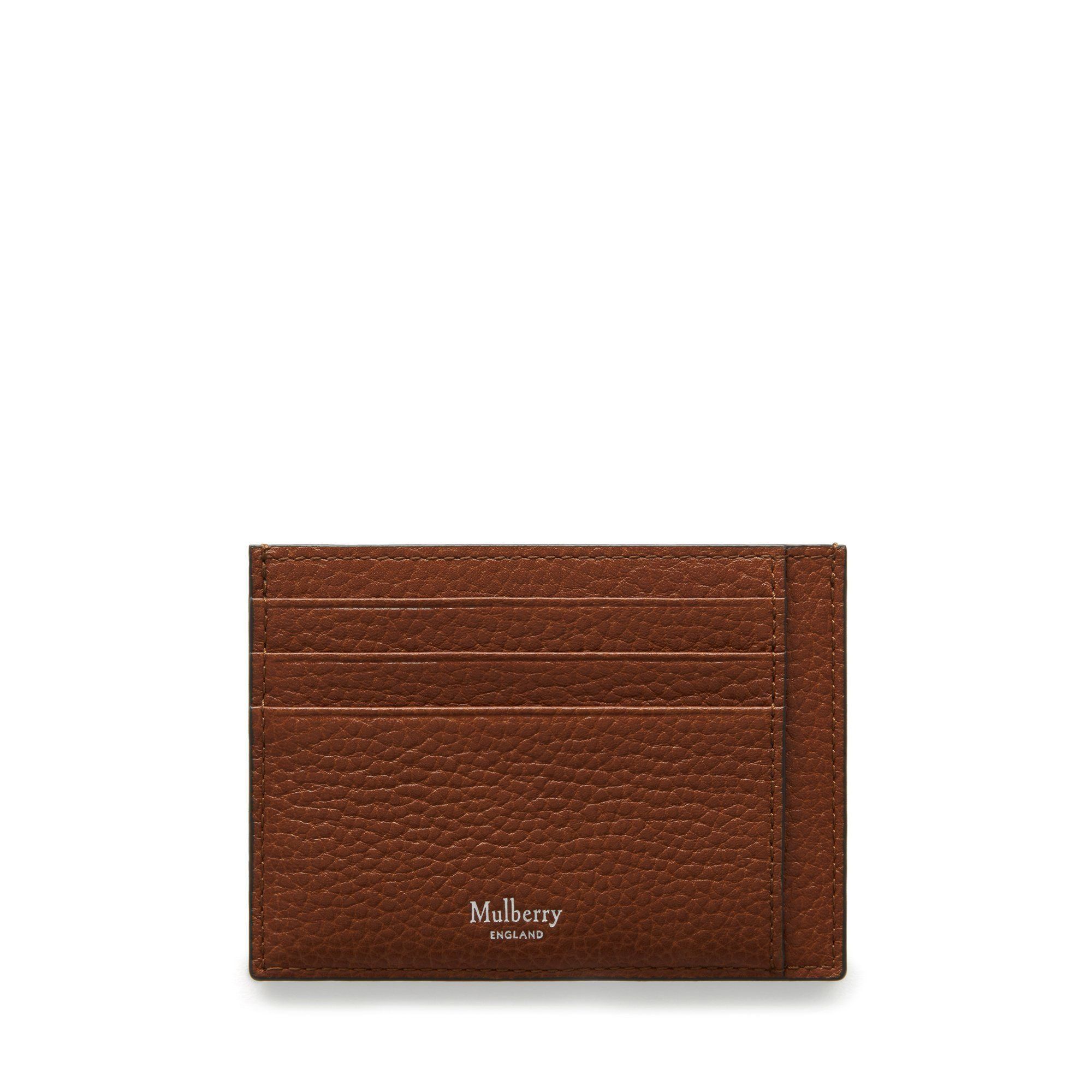 Mulberry Card Holder In Brown