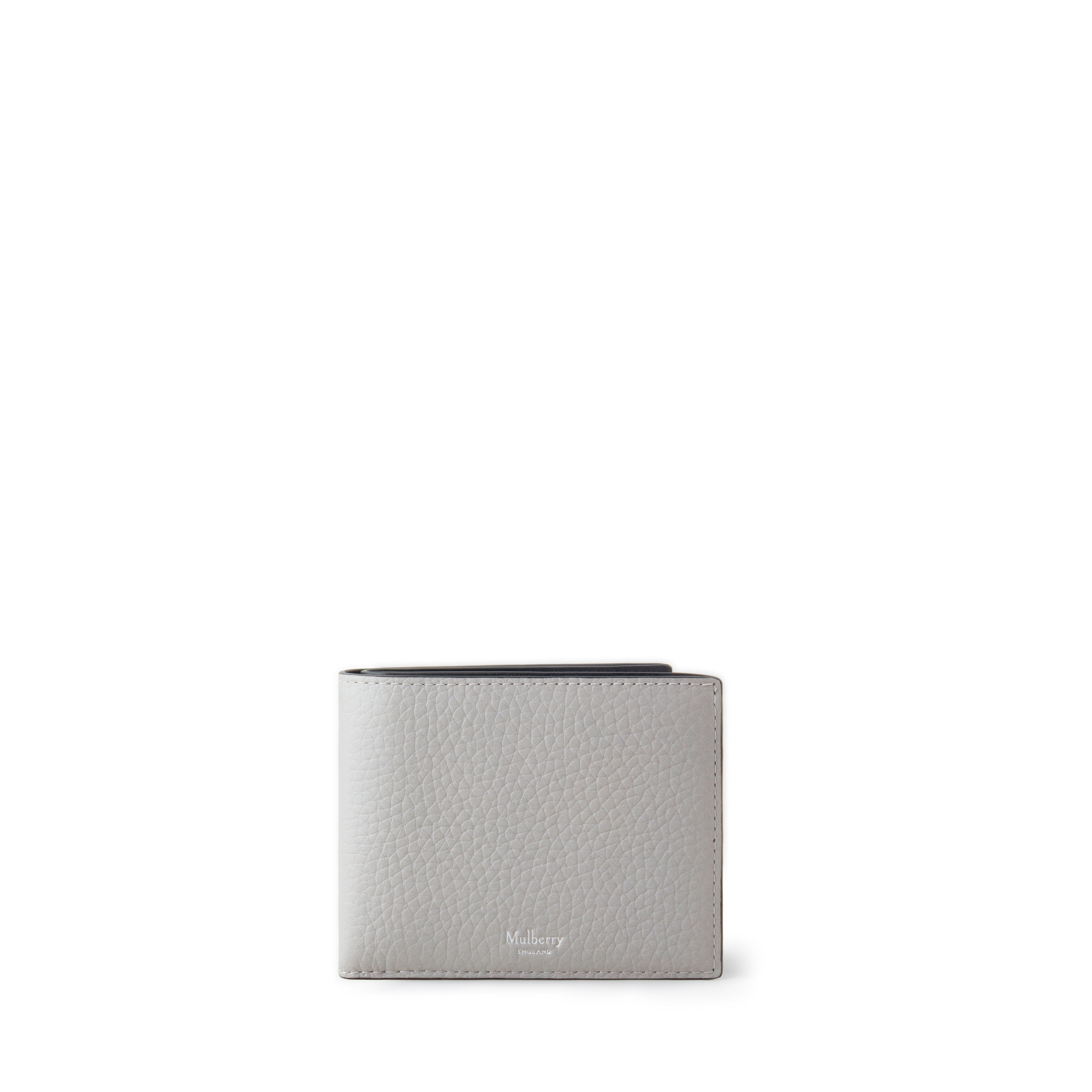 Mulberry 8 Card Wallet In Gray