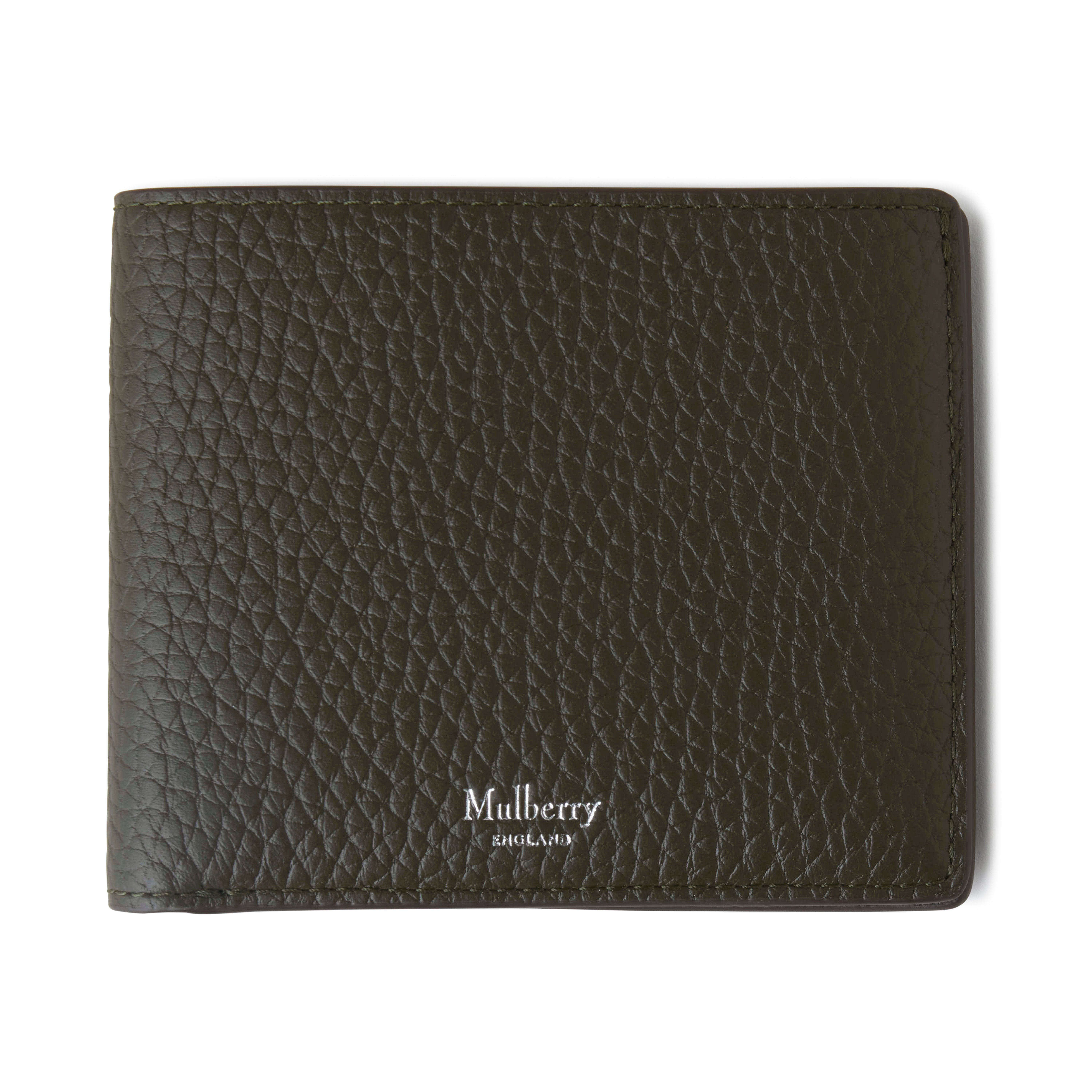 Mulberry 8 Card Wallet In Dark Green