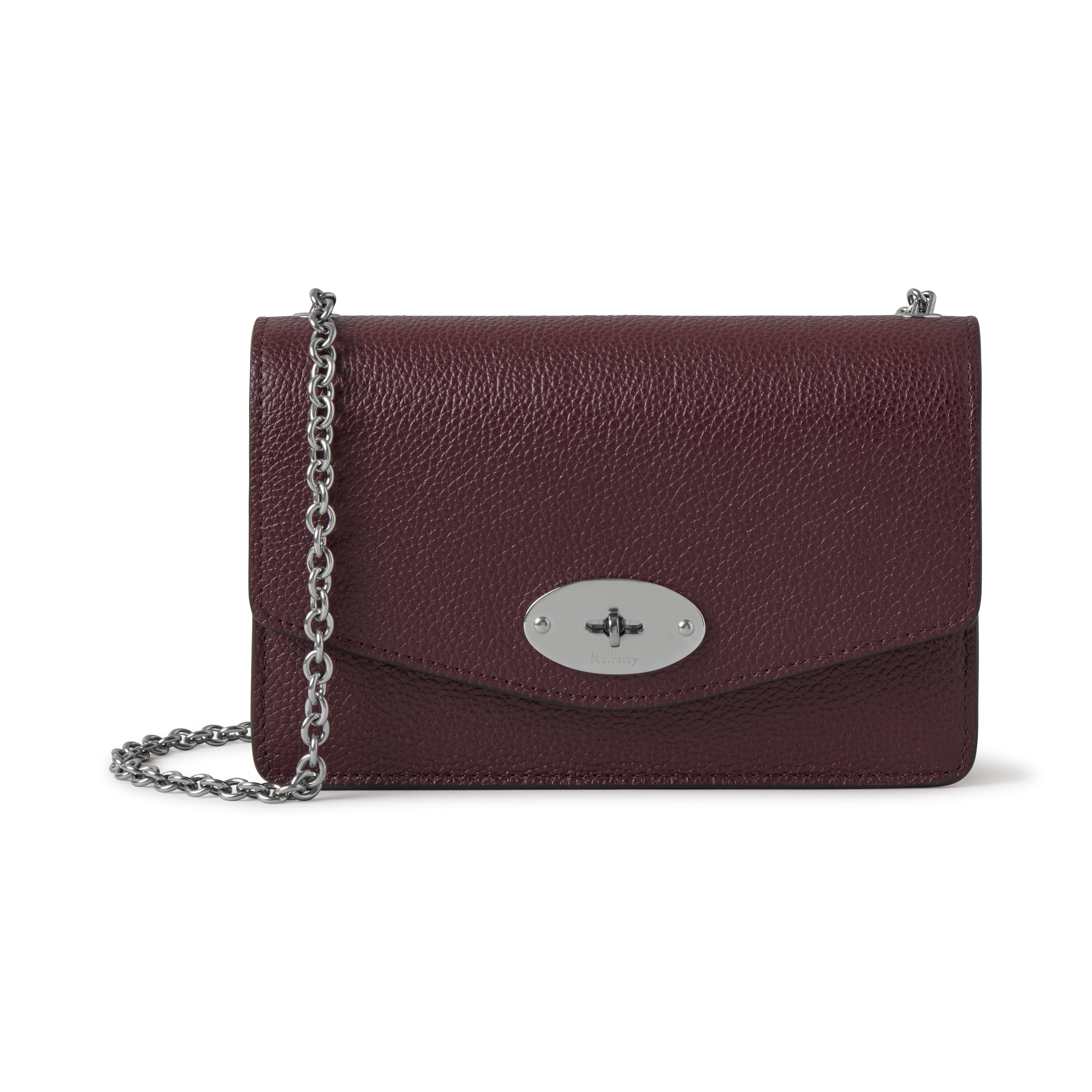 Mulberry Women's Small Darley Black Cherry