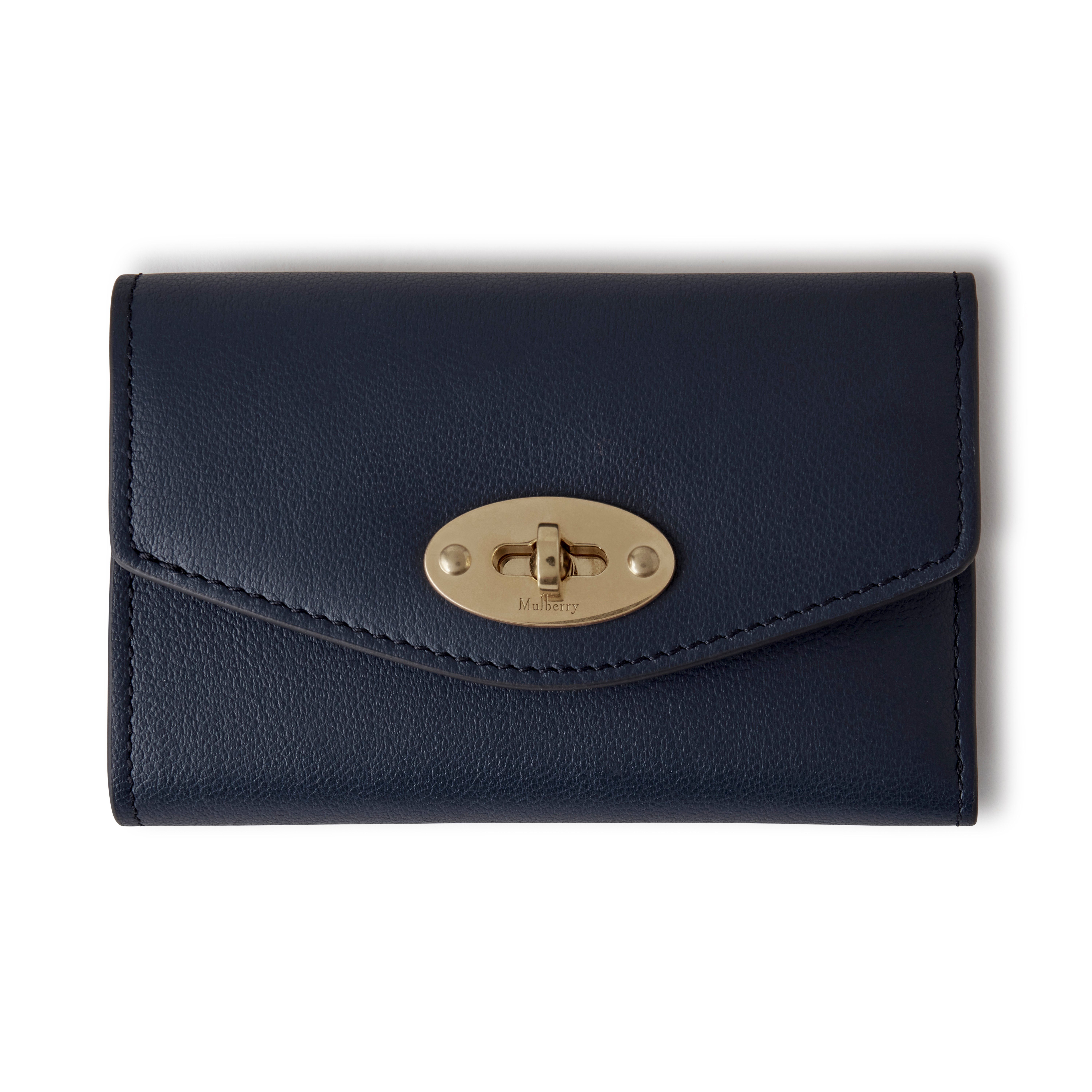 Mulberry Darley Folded Multi-card Wallet In Night Sky