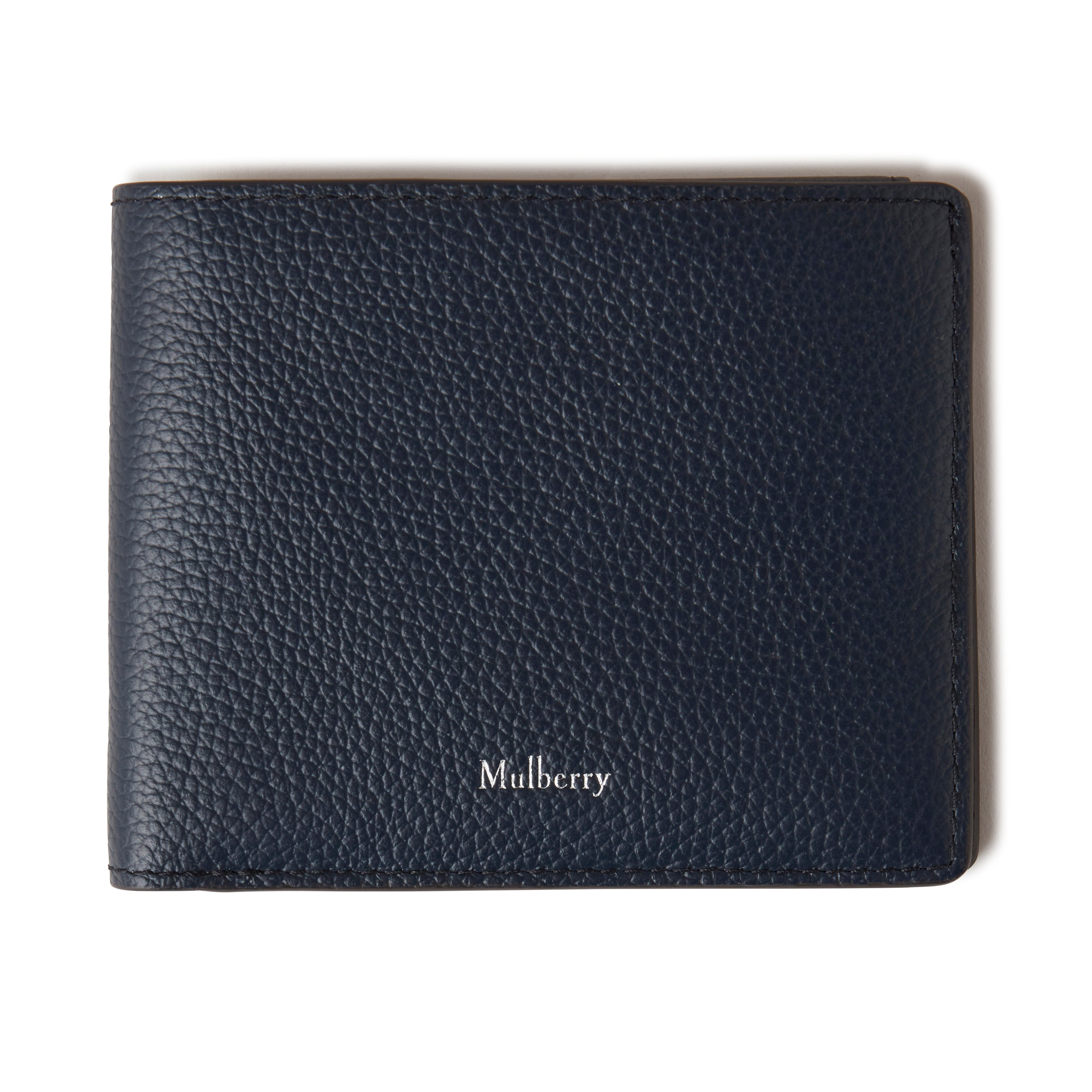 Mulberry Men's Heritage Bifold Coin Wallet Night Sky