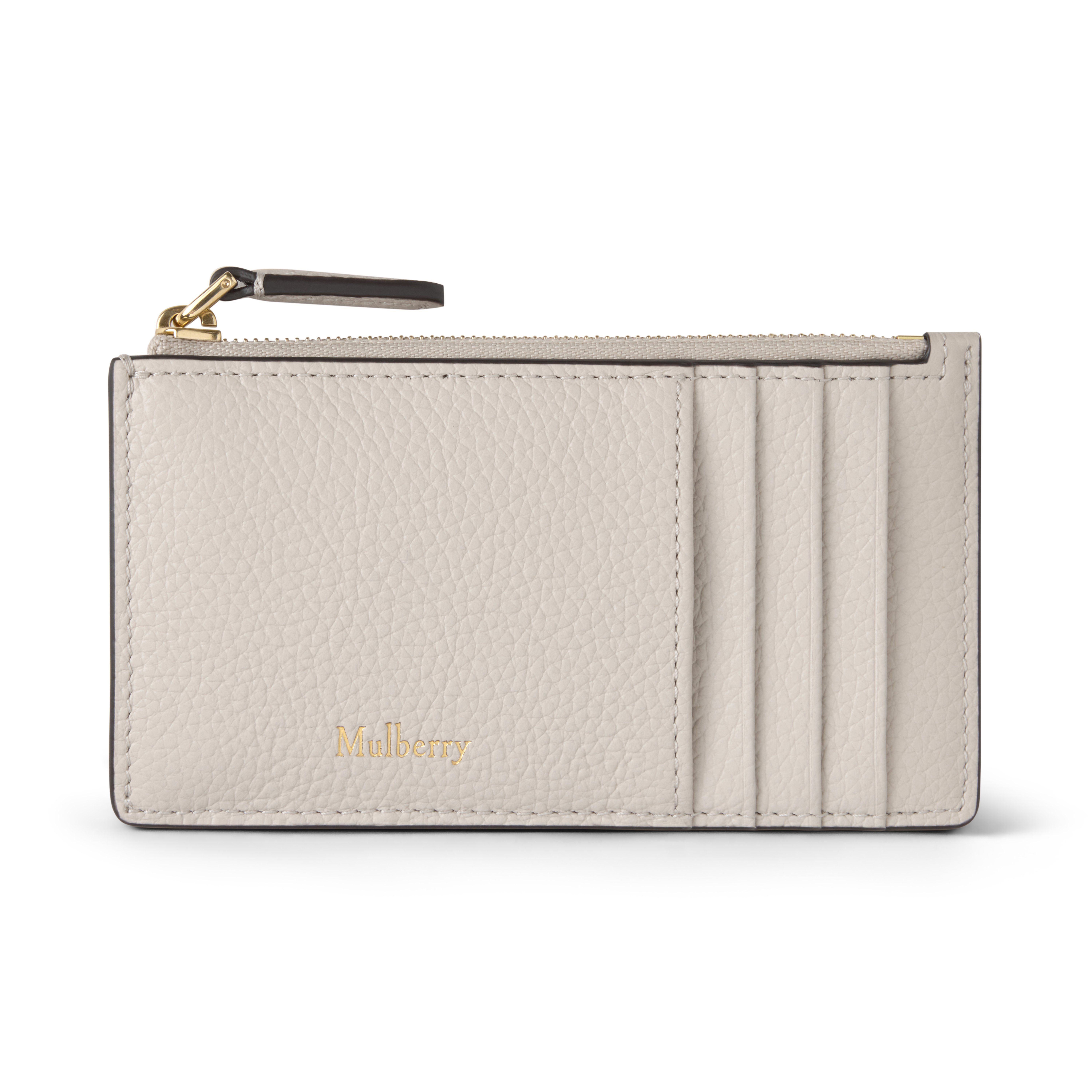 Mulberry Women's Continental Long Zipped Card Holder Chalk
