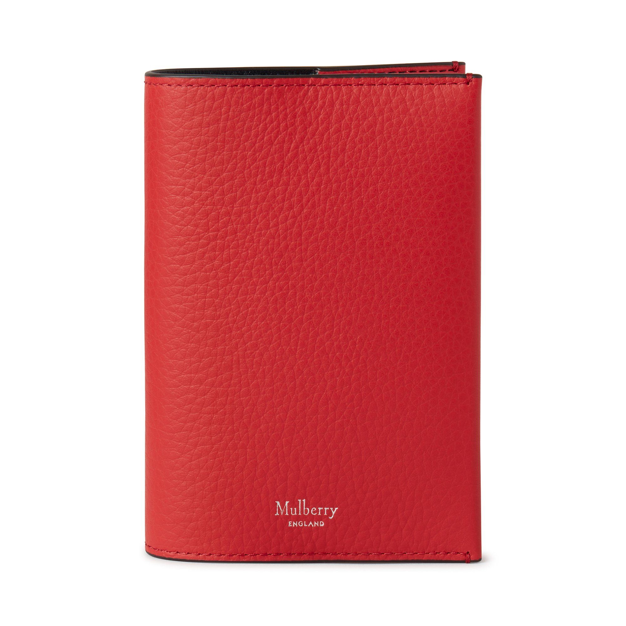 Mulberry Passport Slip In Red