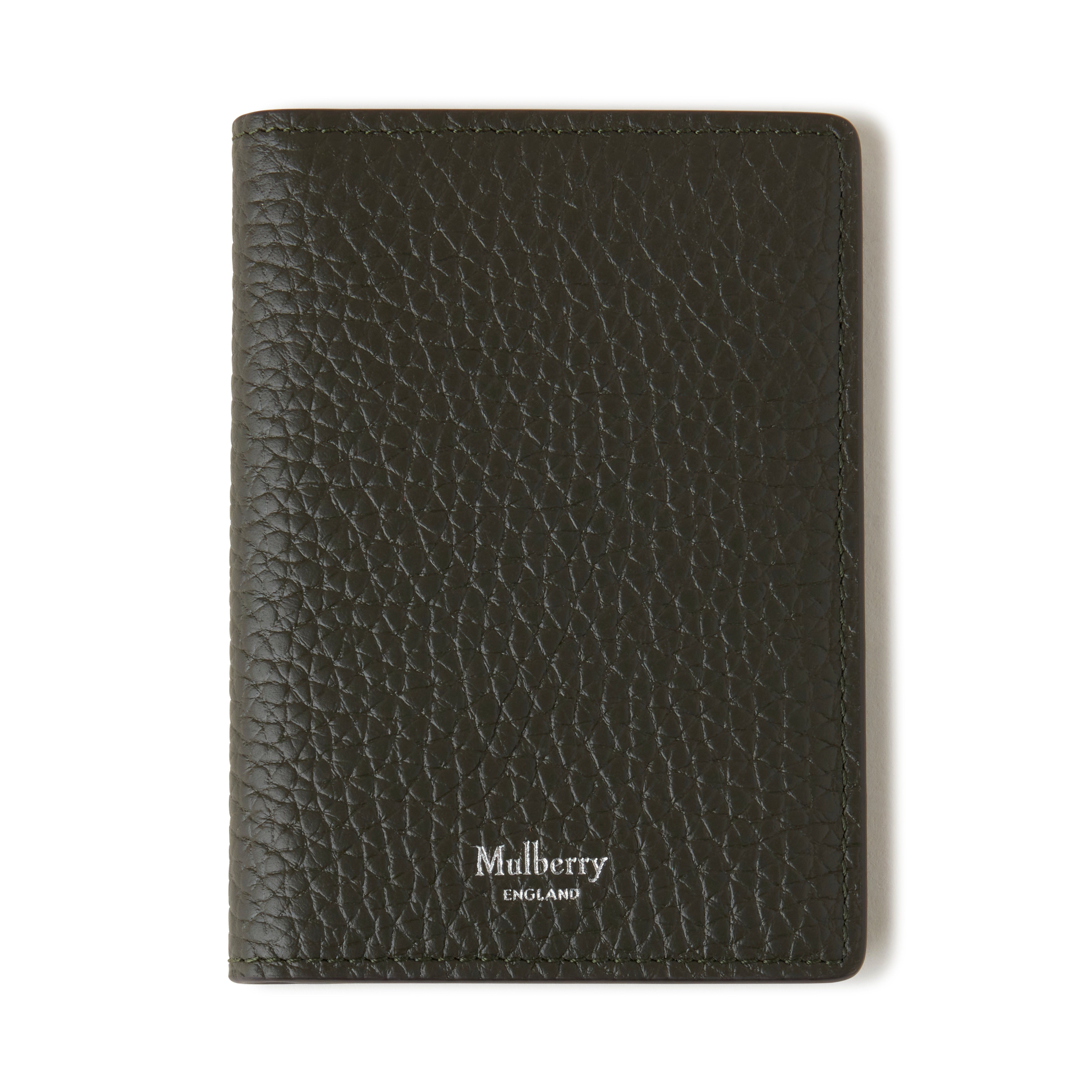 Mulberry Heritage Vertical Card Wallet In Green