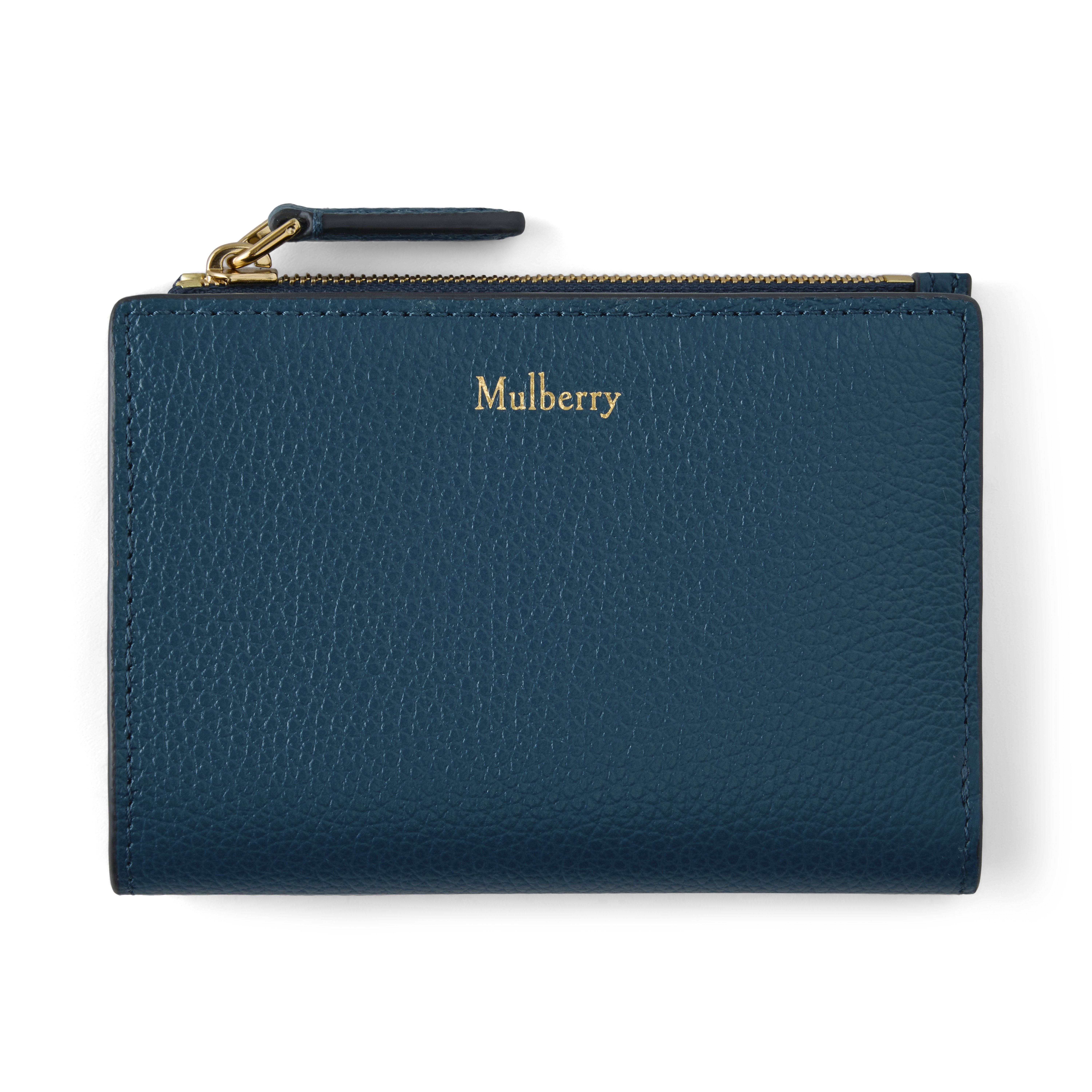 Mulberry Women's Continental Bifold Zipped Wallet Out Of The Blue