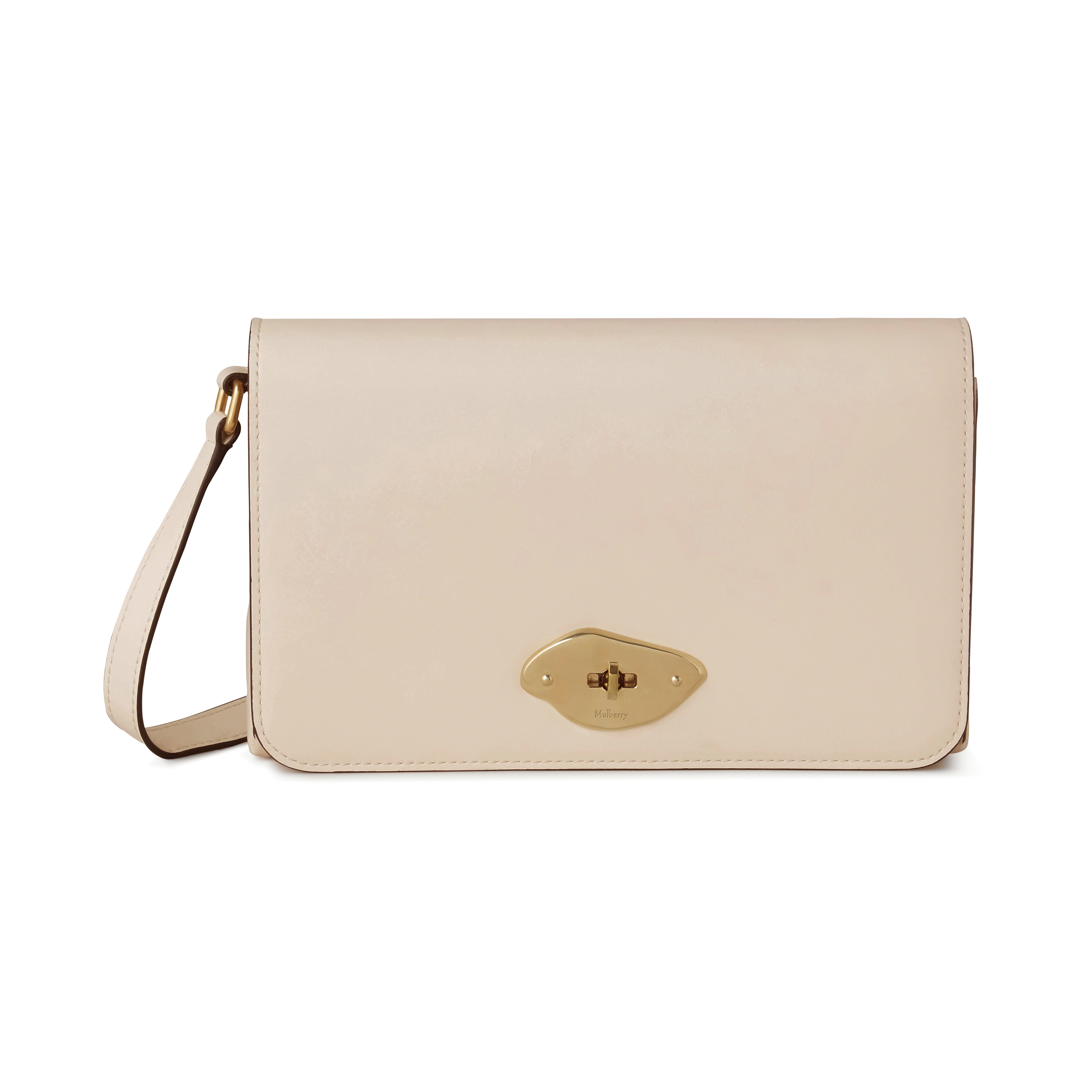 Mulberry Lana Wallet On Strap In Neutral