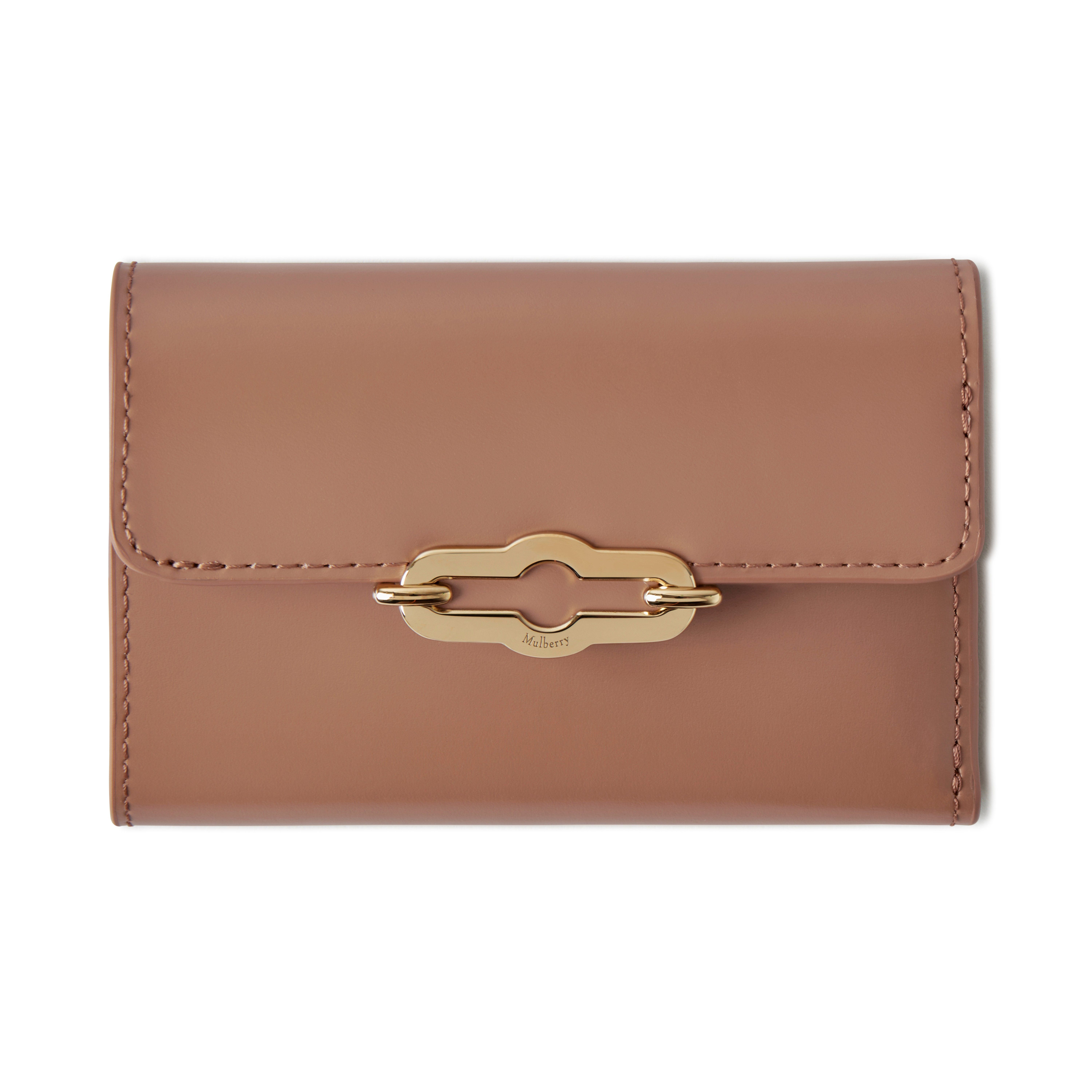 Mulberry Pimlico Compact Wallet In Sable