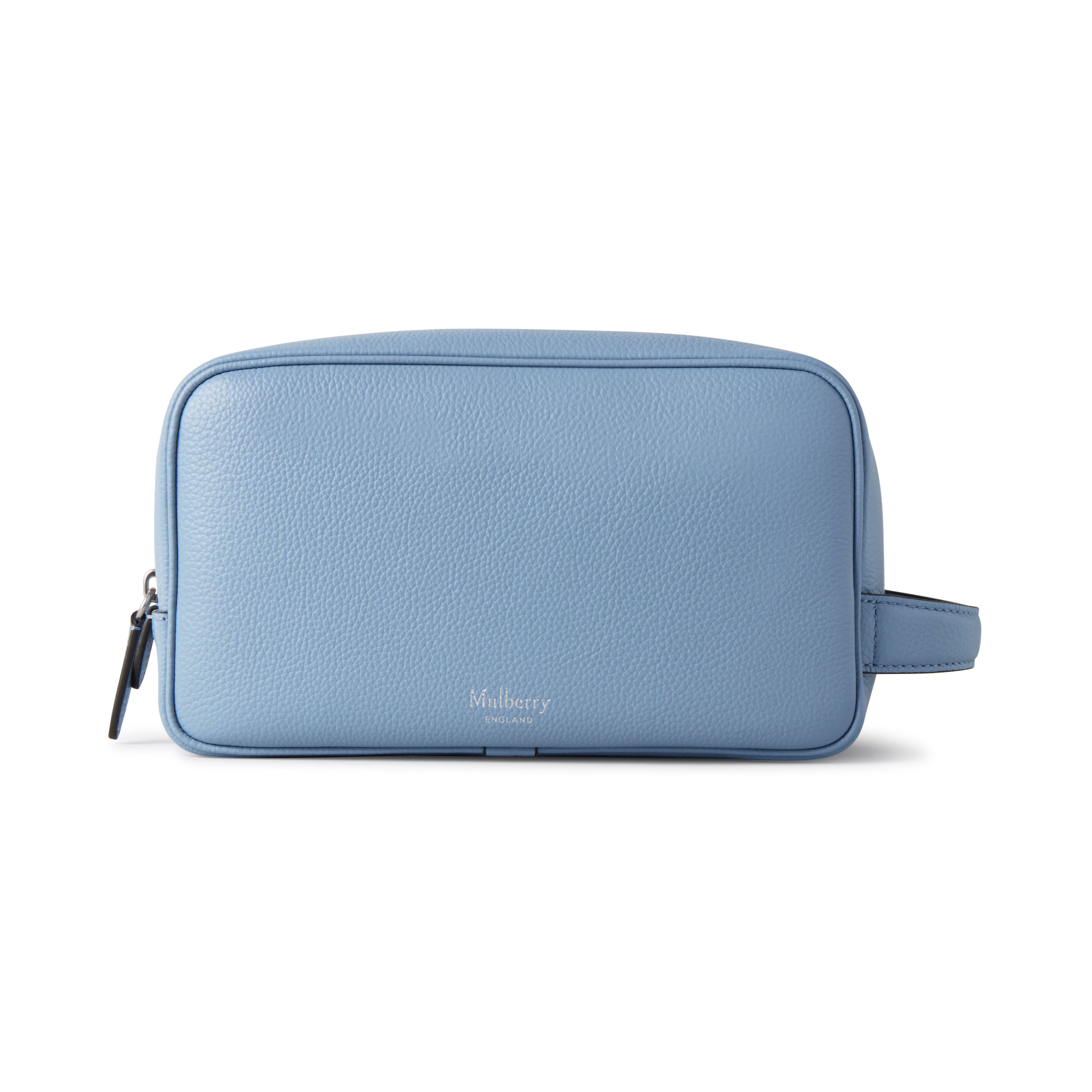 Mulberry Heritage Wash Case In Blue