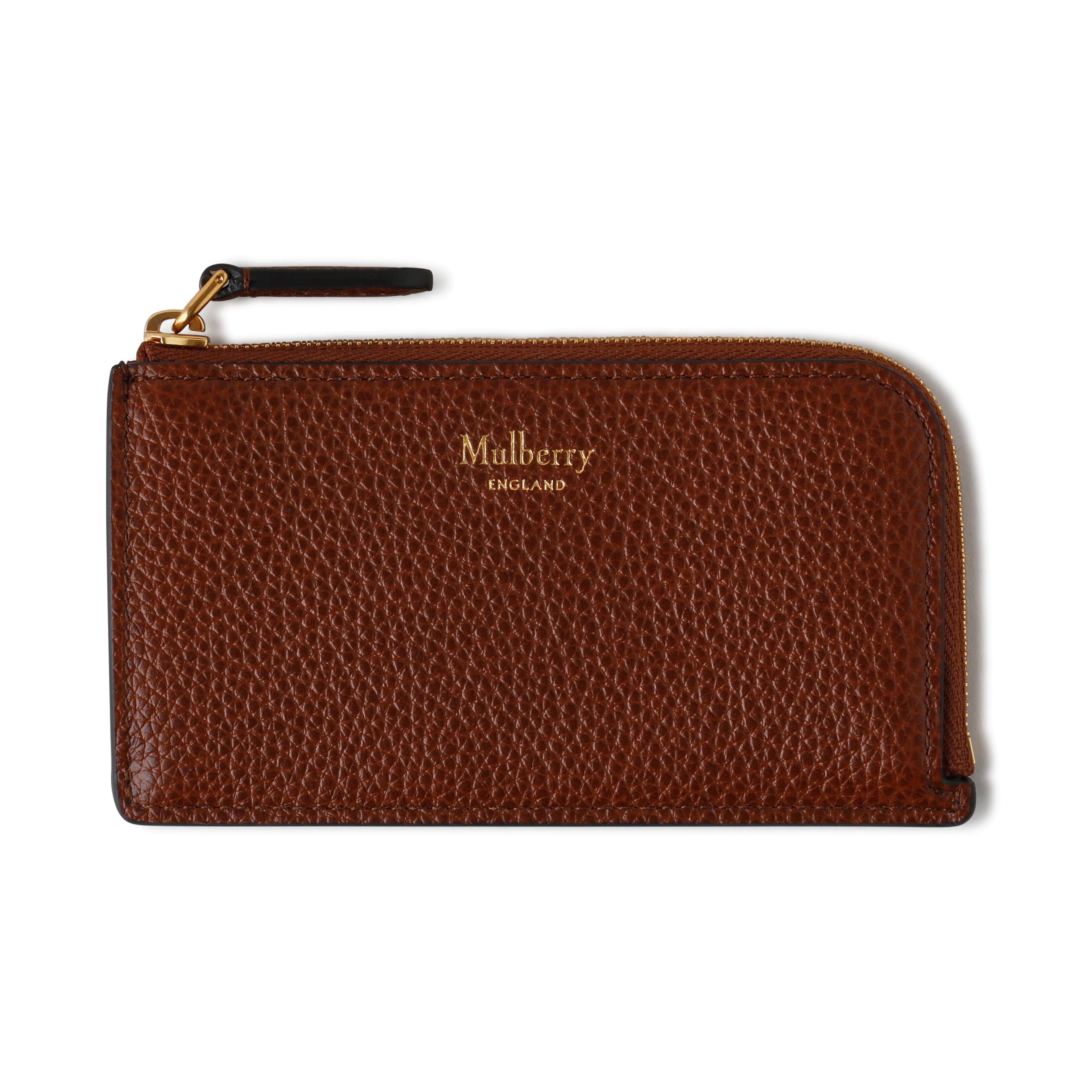 Mulberry Continental Key Pouch In Burgundy