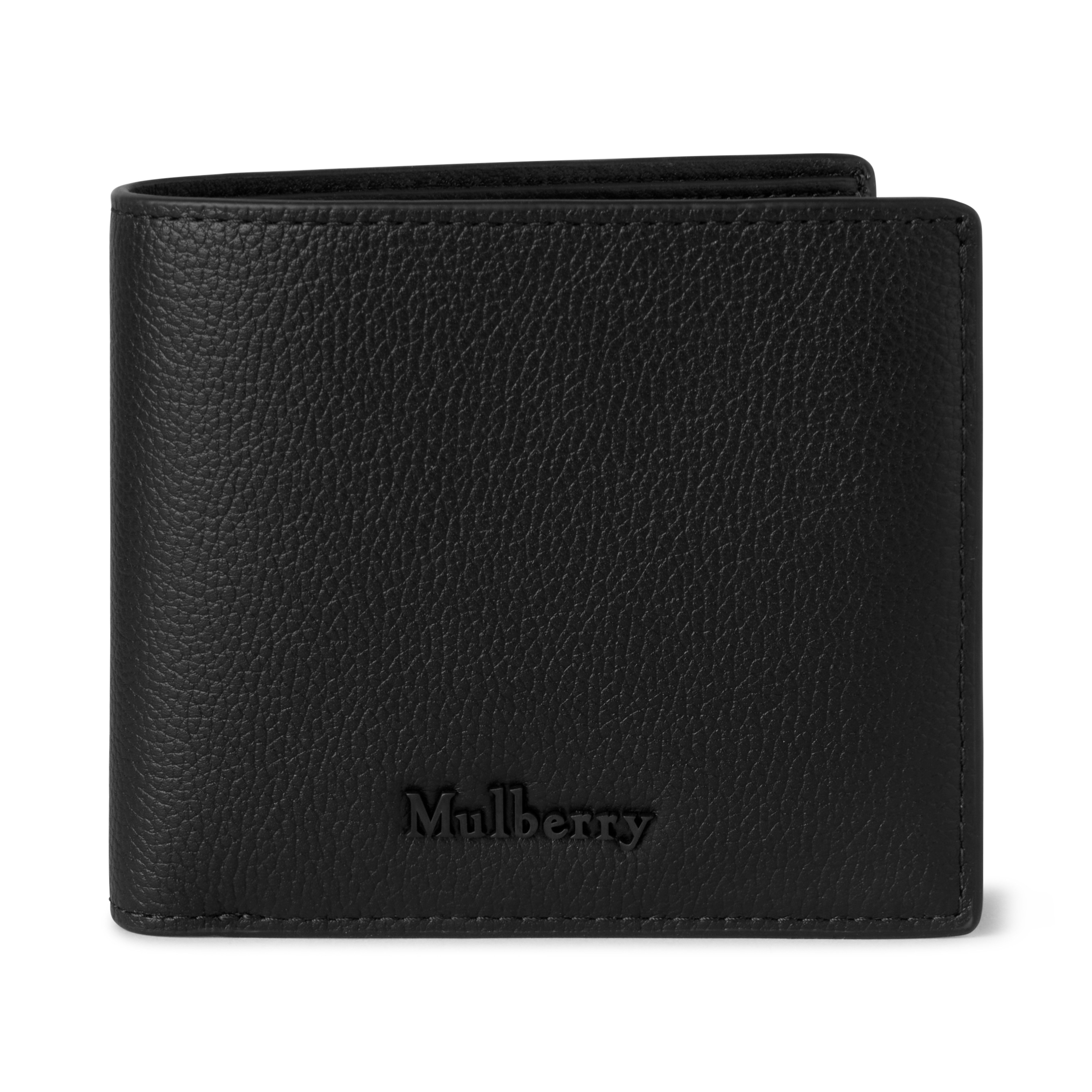 Mulberry Farringdon 8 Card Wallet In Black