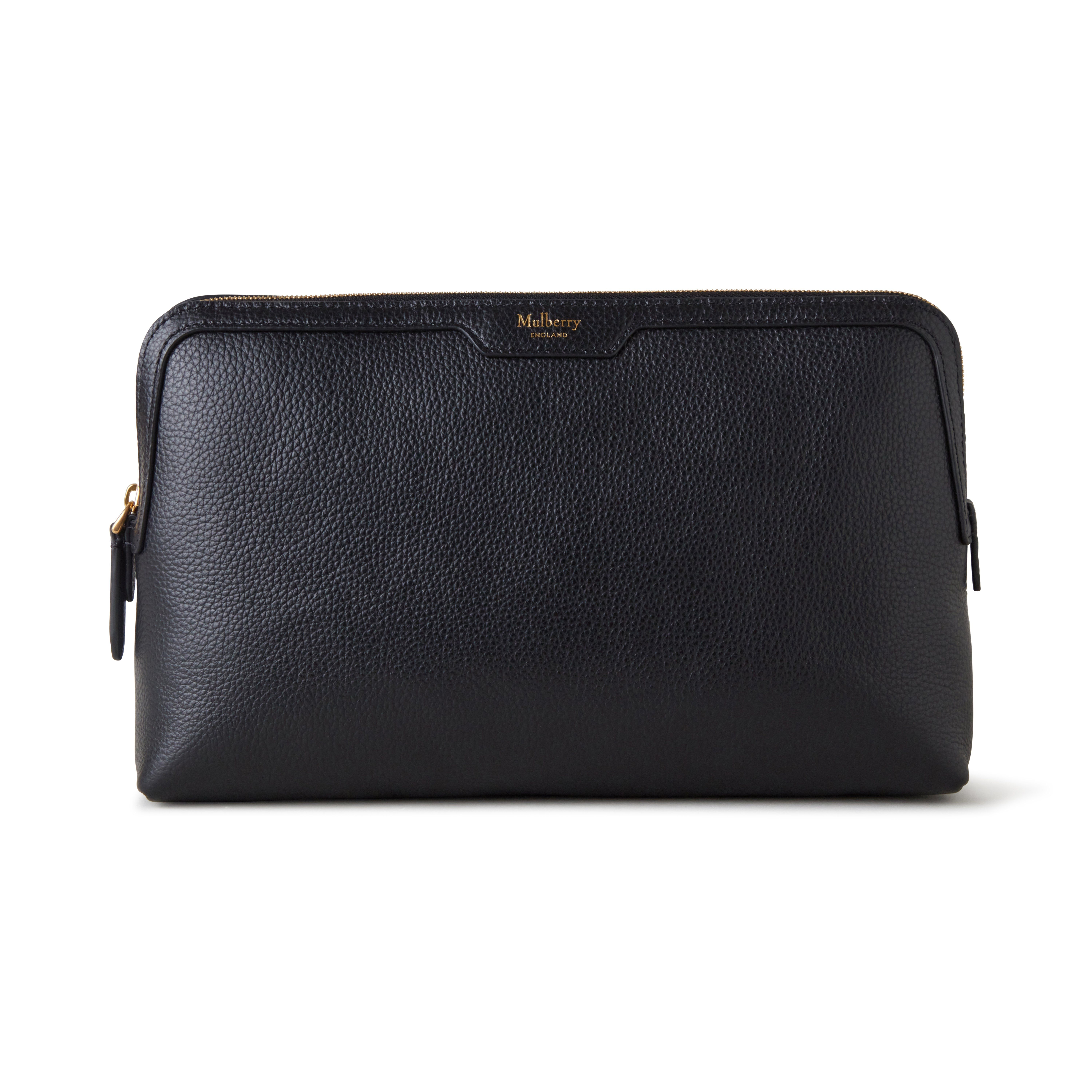 Mulberry Medium Cosmetic Pouch In Black