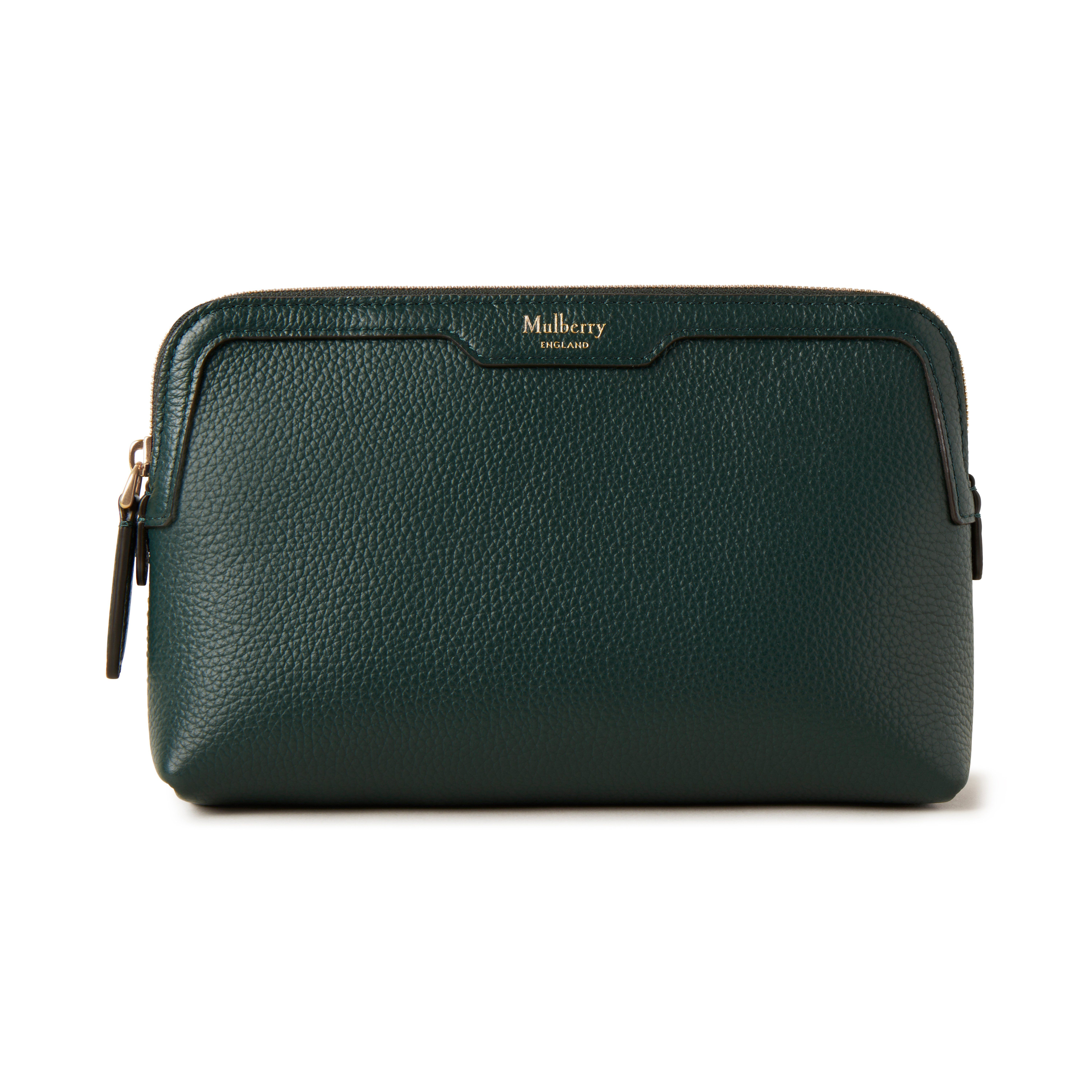 Mulberry Men's Small Cosmetic Pouch Green