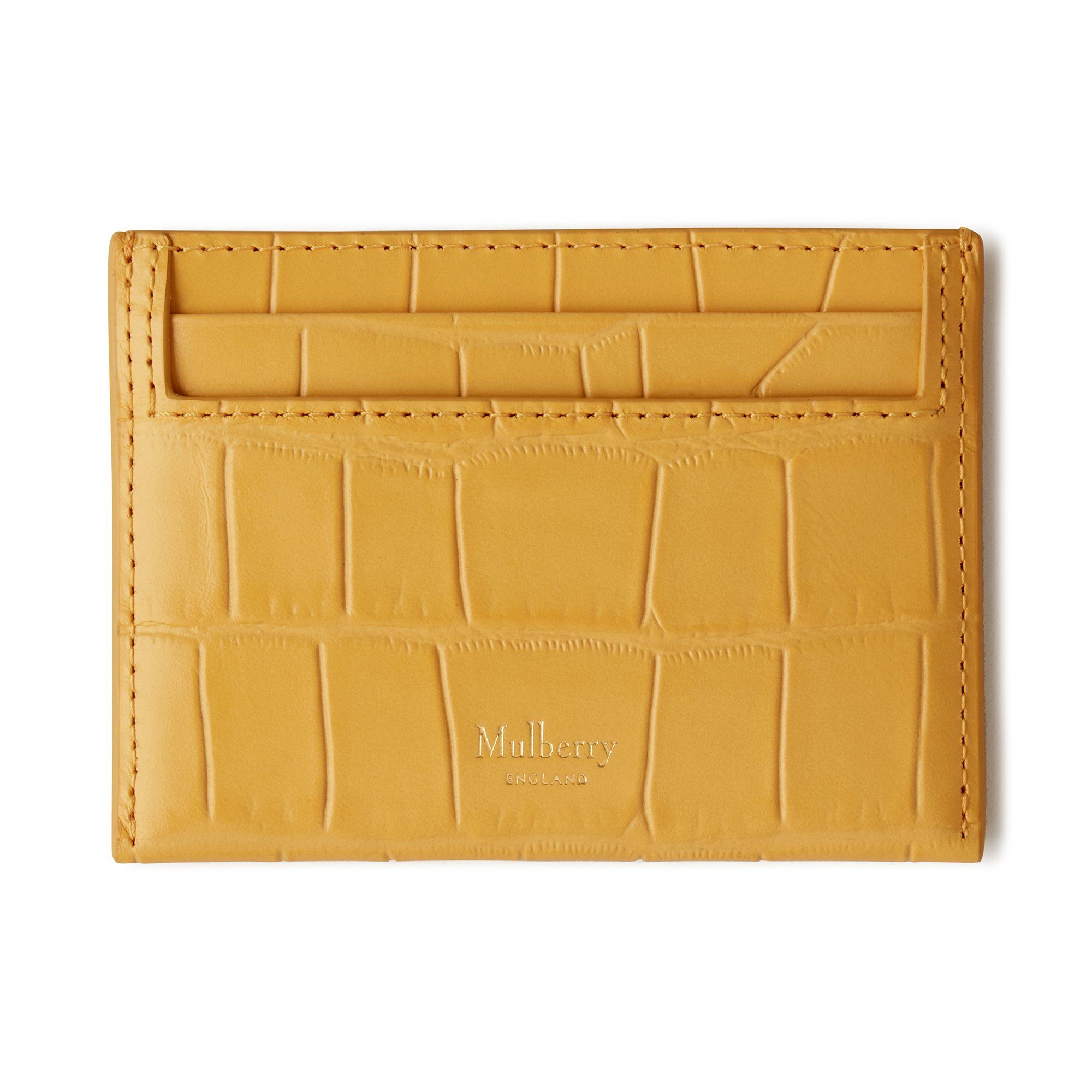 Mulberry Credit Card Slip In Yellow