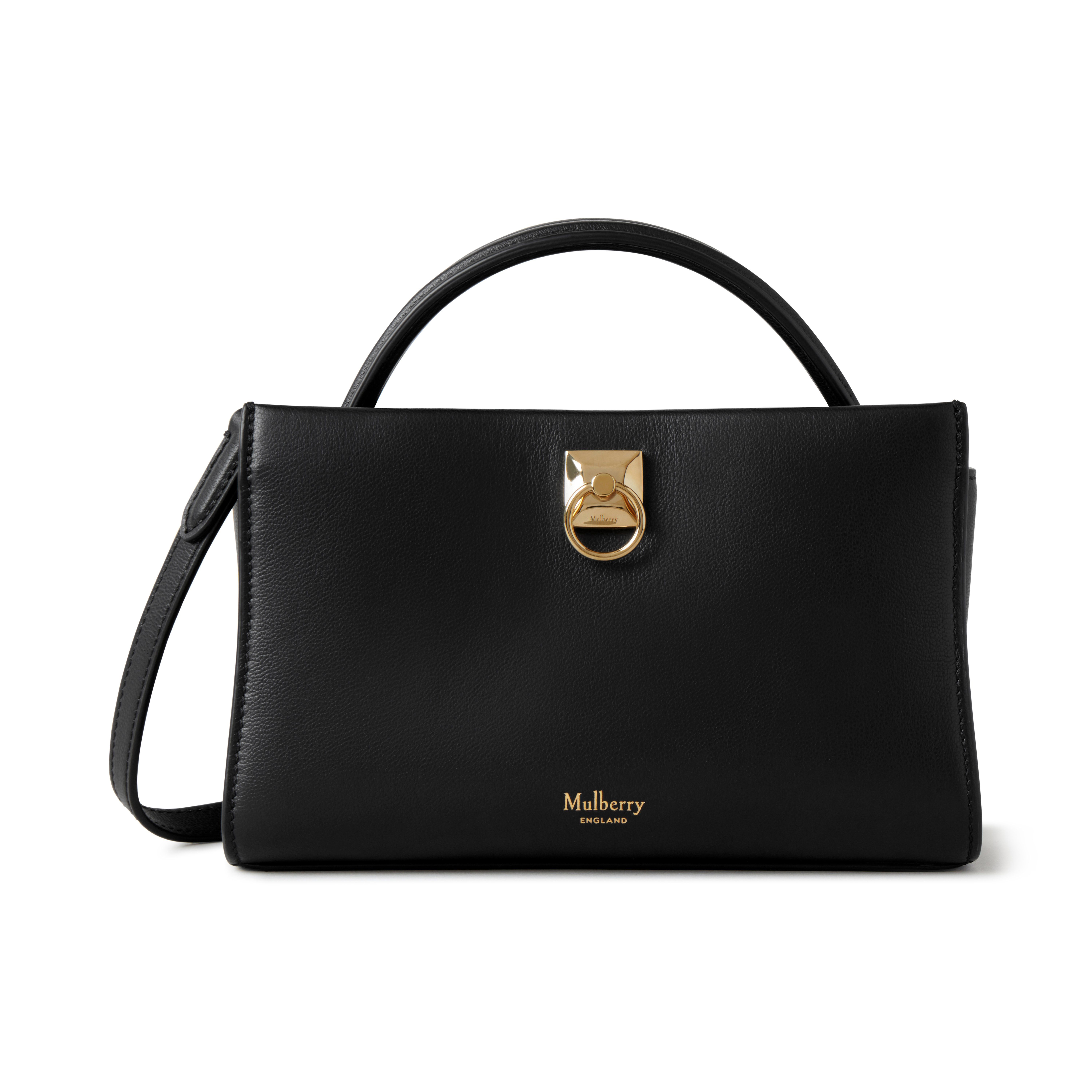 Mulberry Iris Classic Mini Bag In Black