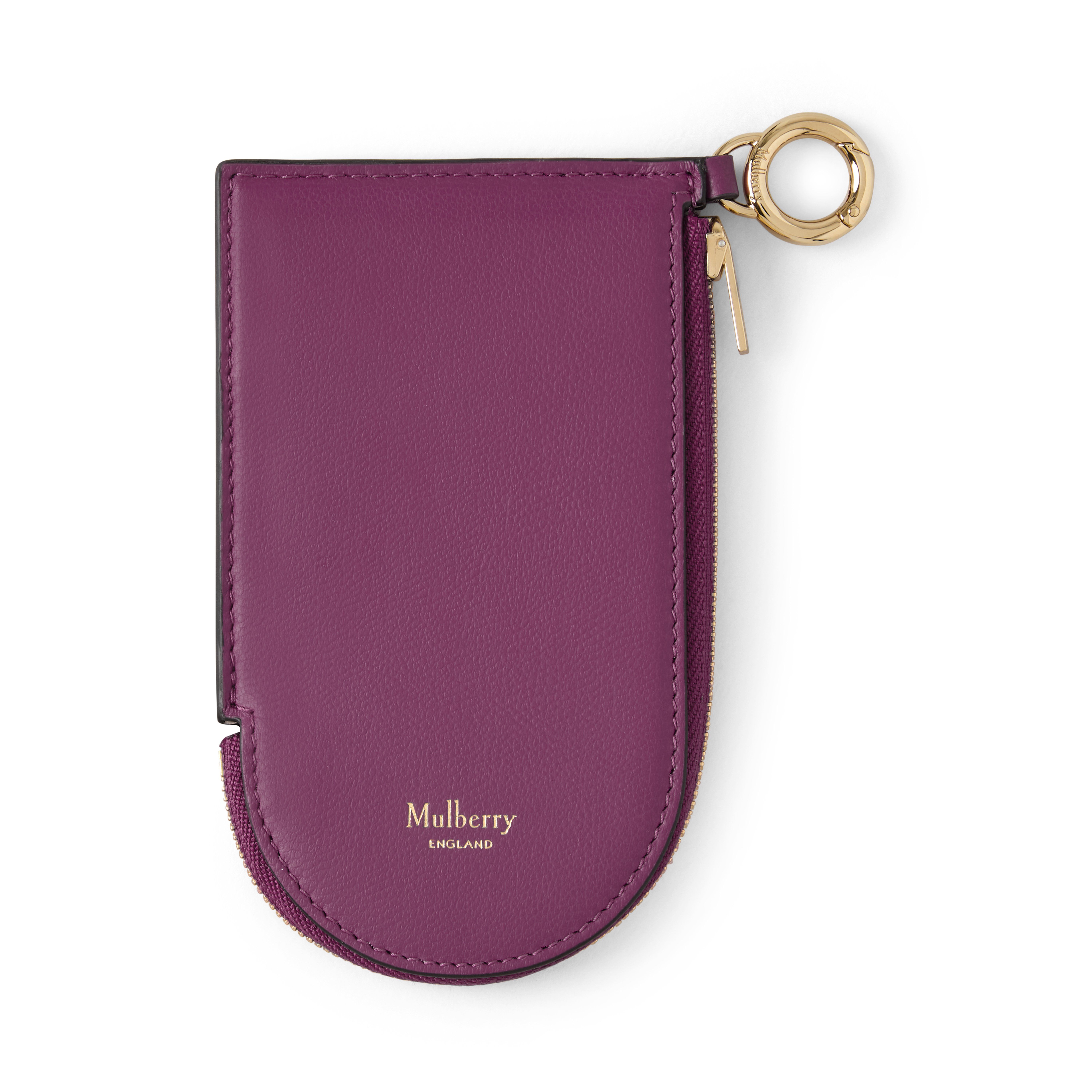 Mulberry Women's Cardholder Keyring Orchid Bloom
