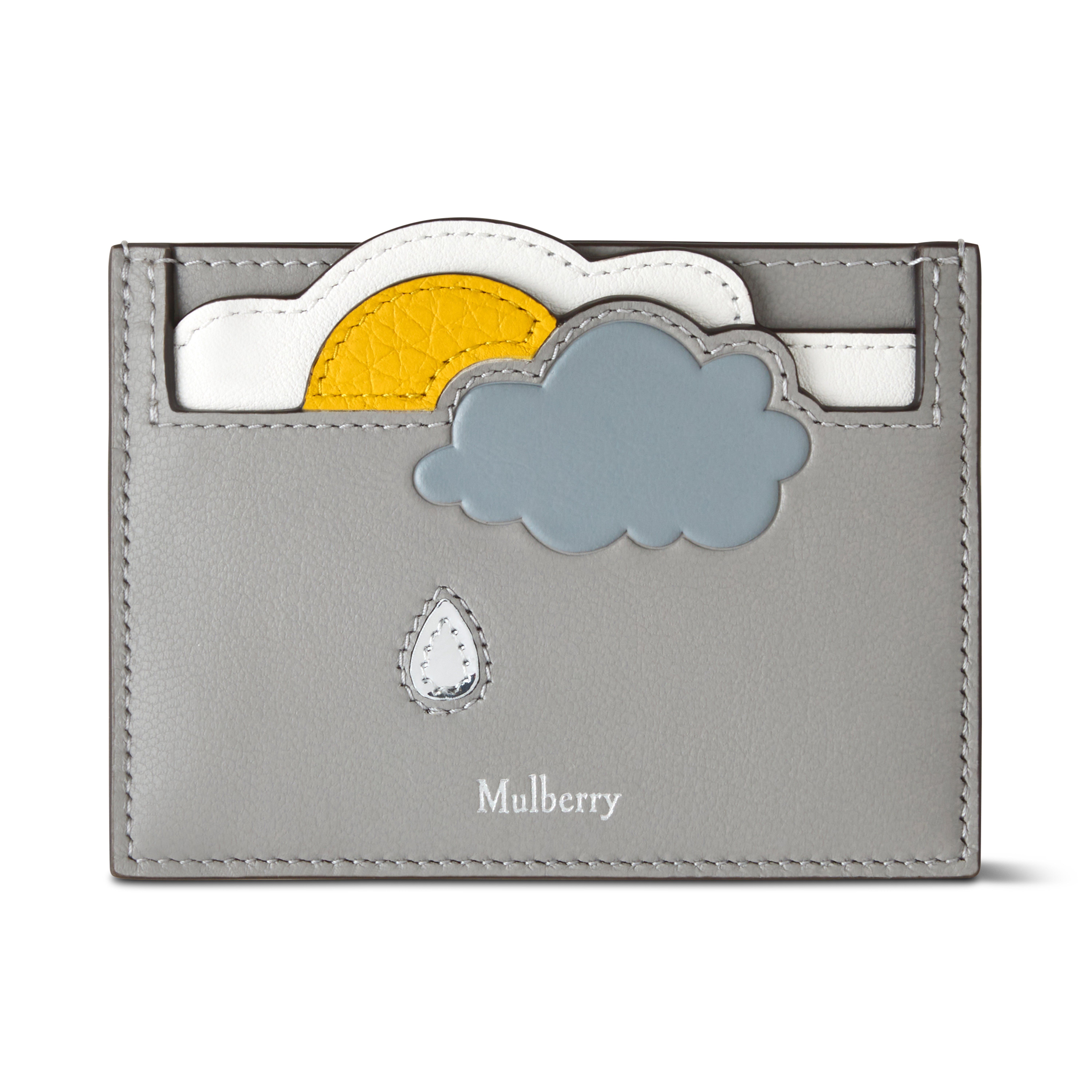 Mulberry Women's Credit Card Slip - Sun & Clouds Multi Colour