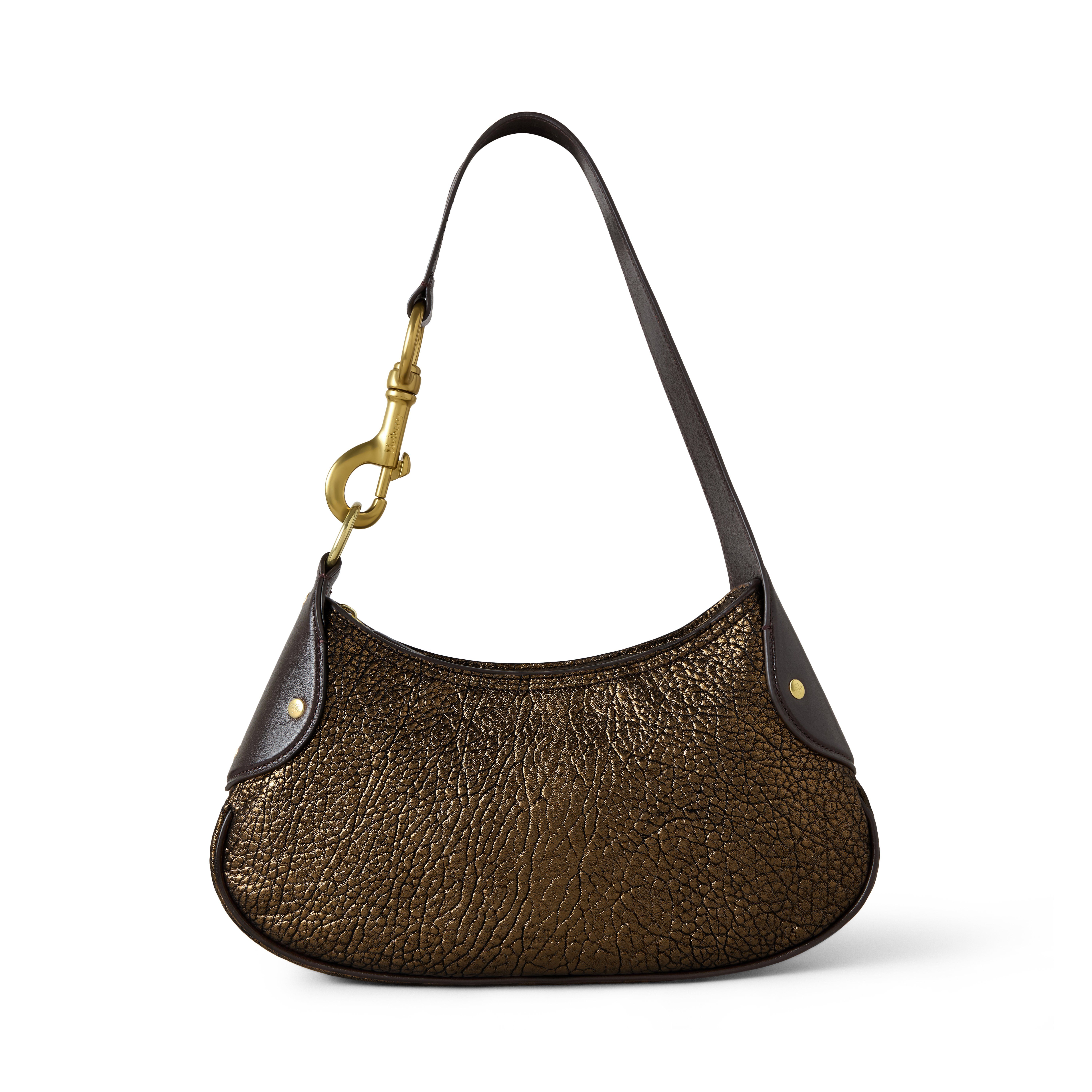 Mulberry Women's Small Hackney Shoulder Bag Bronze