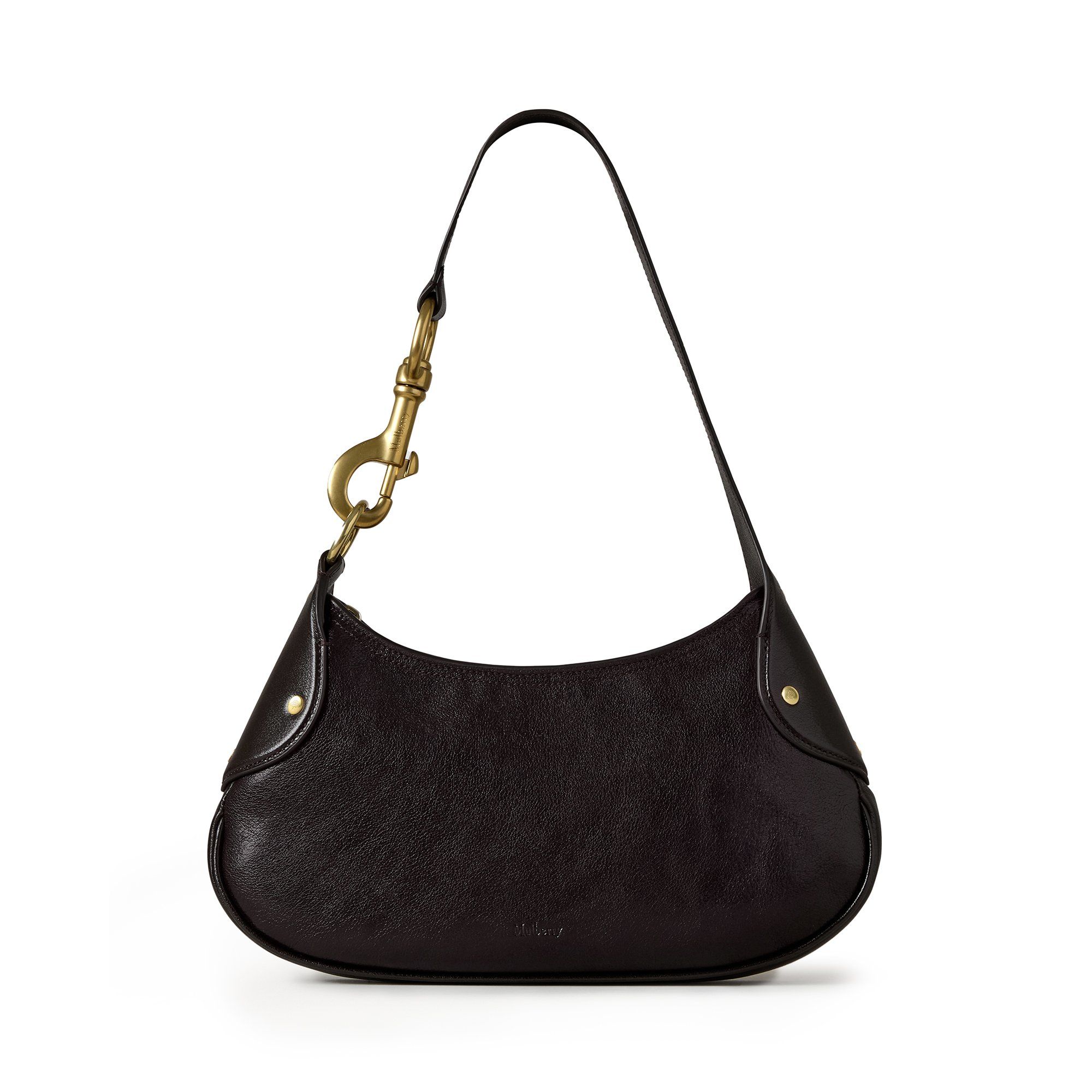 Mulberry Women's Small Hackney Shoulder Bag Ebony