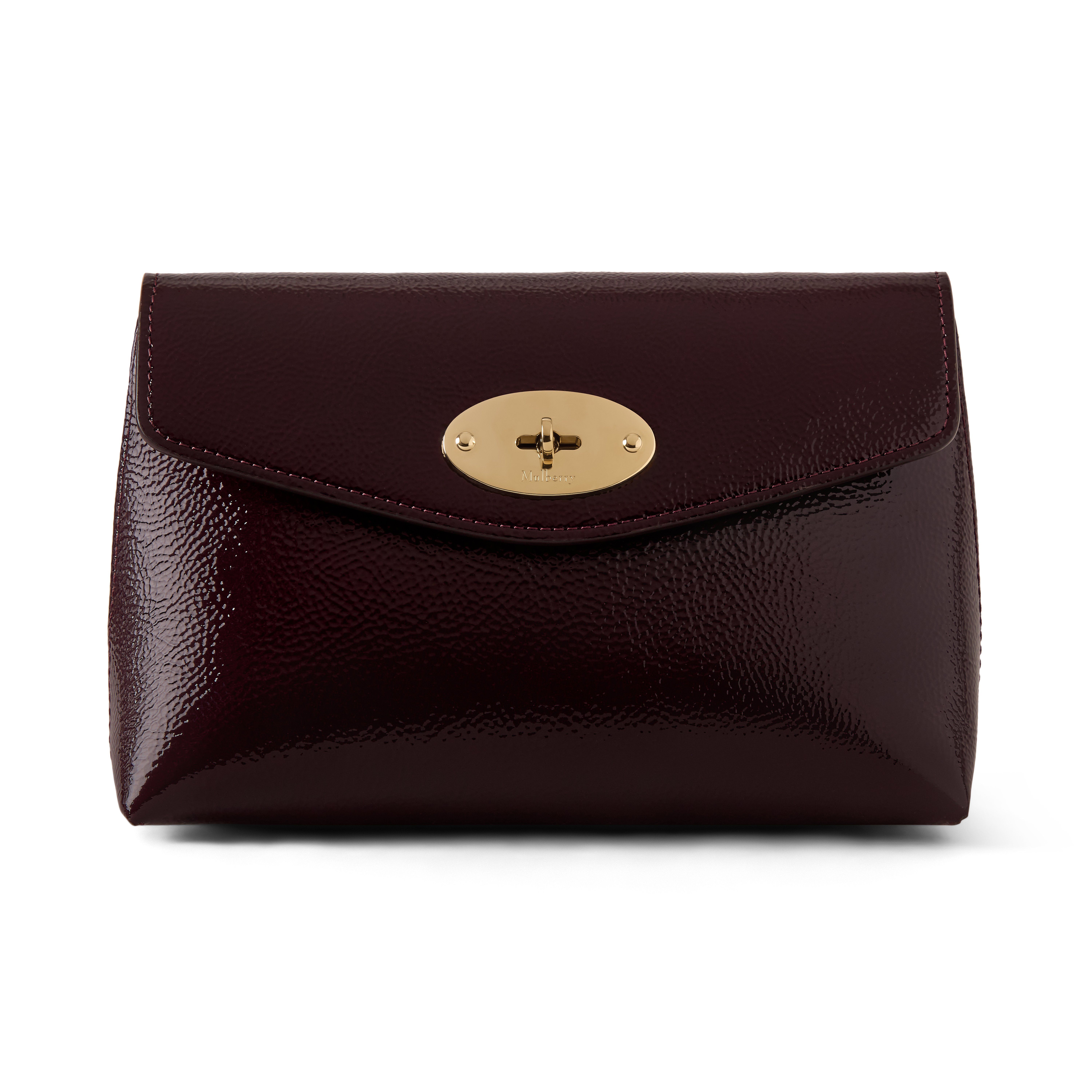 Mulberry Women's Darley Cosmetic Pouch Deep Aubergine