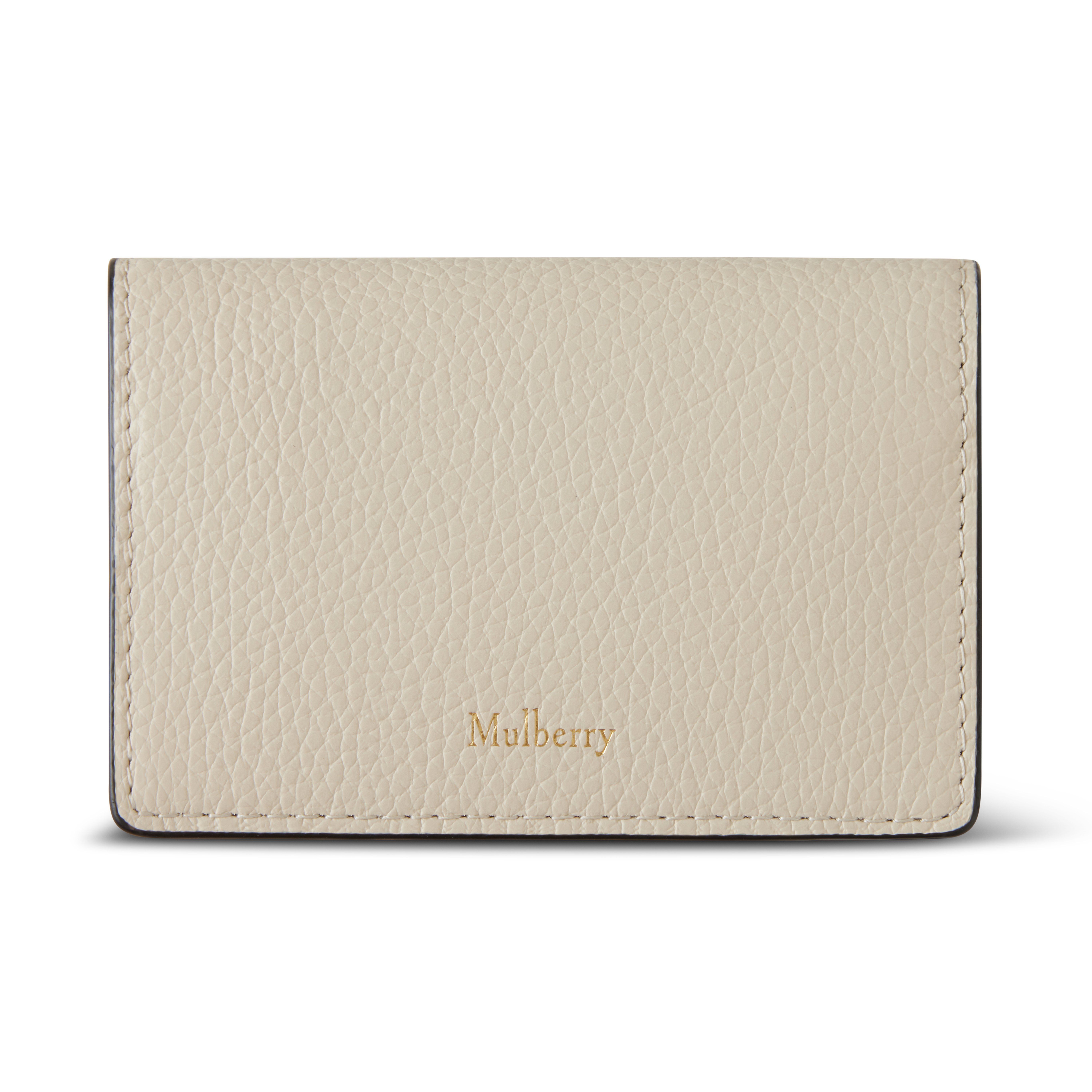 Mulberry Continental Card Case Chalk