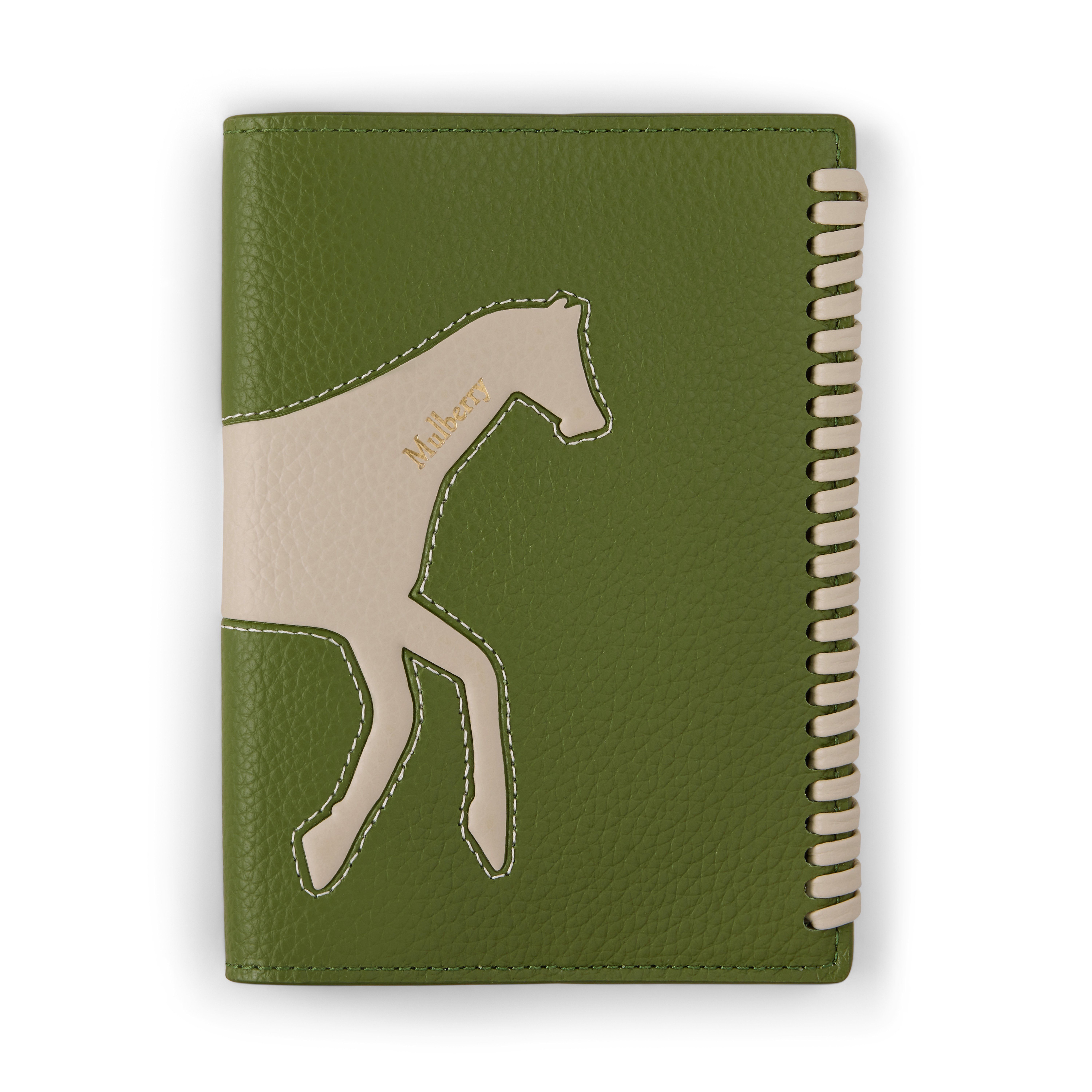 Mulberry Passport Slip - Chalk Horse Fern-Chalk