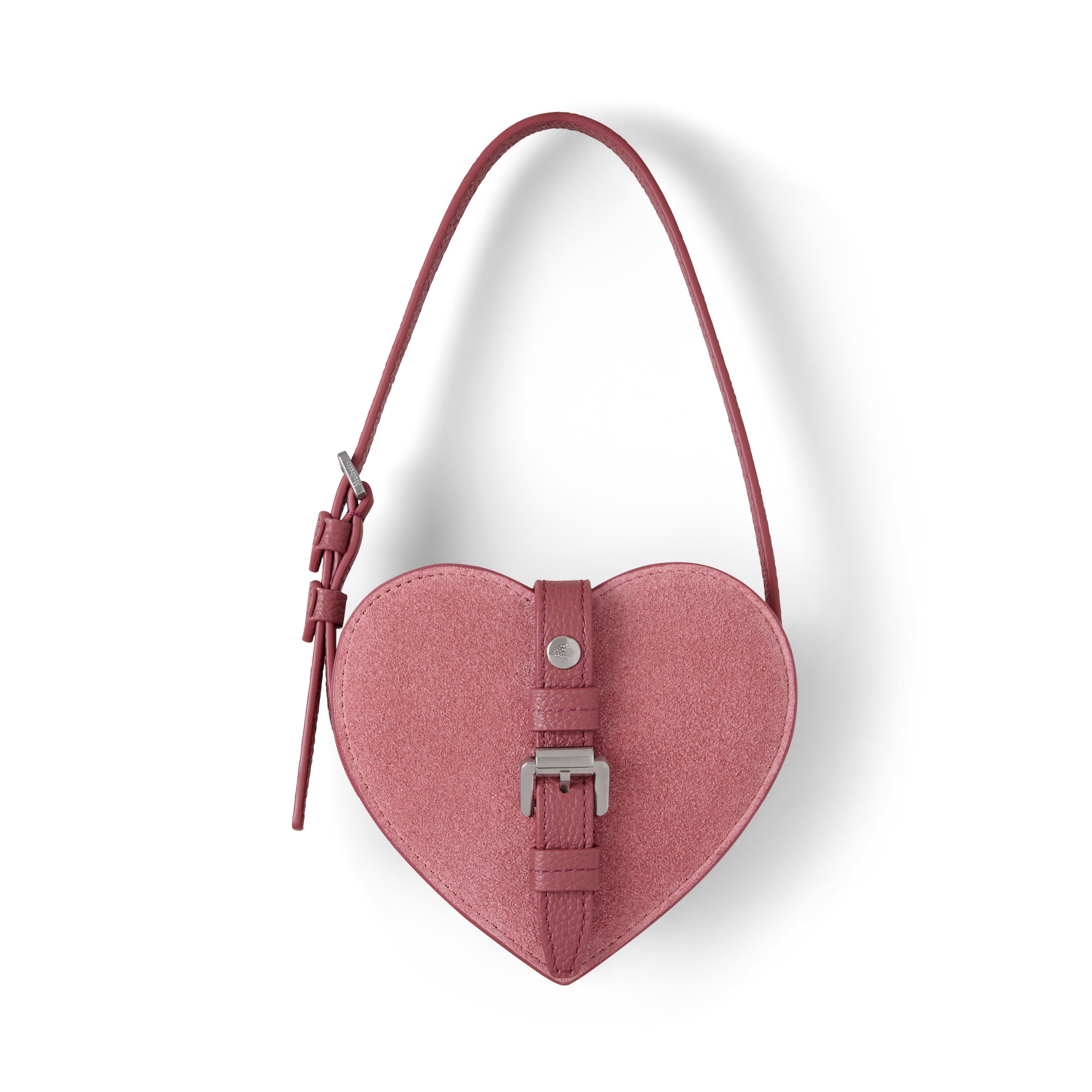 Mulberry Women's Roxanne Mini Heart Bag Pink Scrumpy
