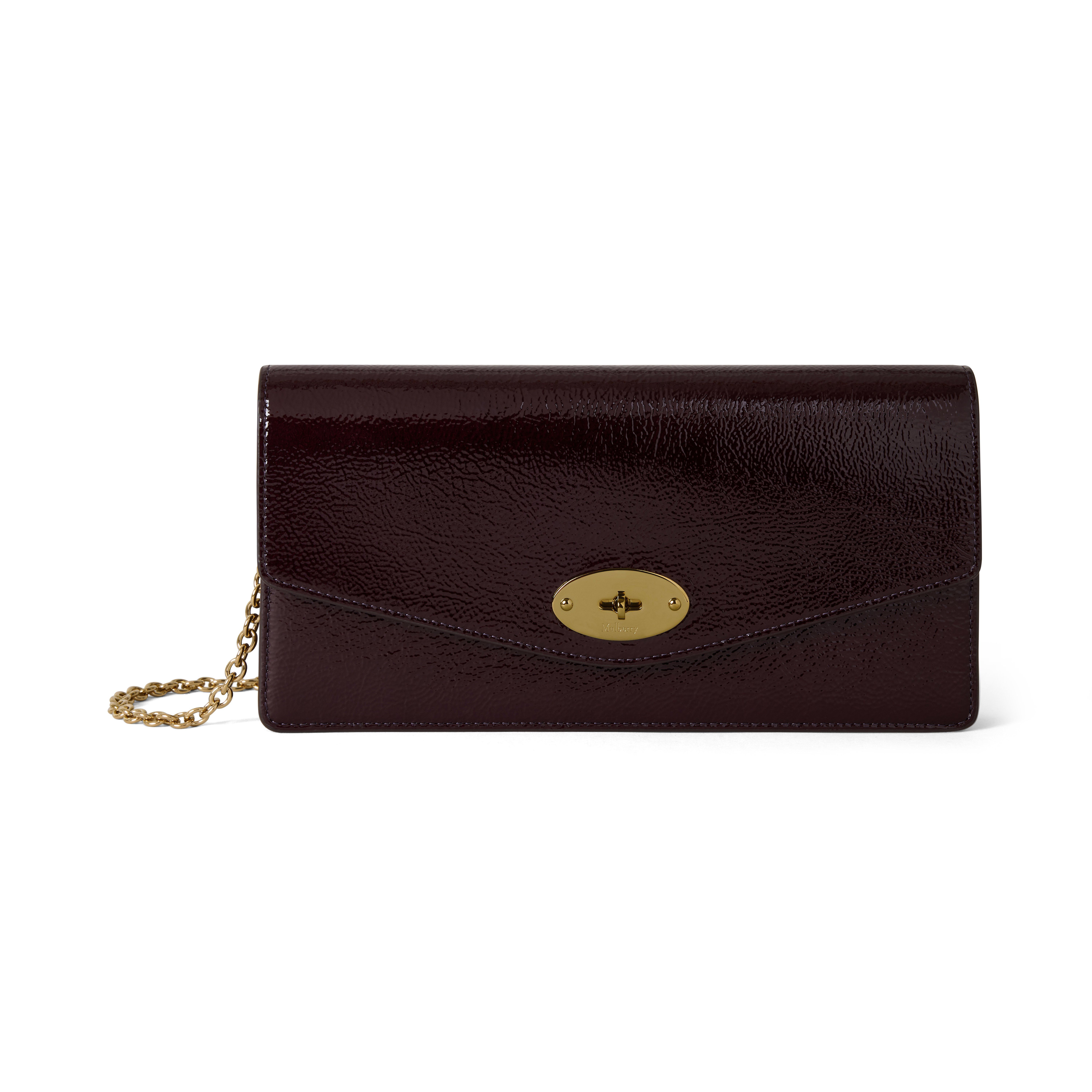 Mulberry Women's Darley Clutch Deep Aubergine