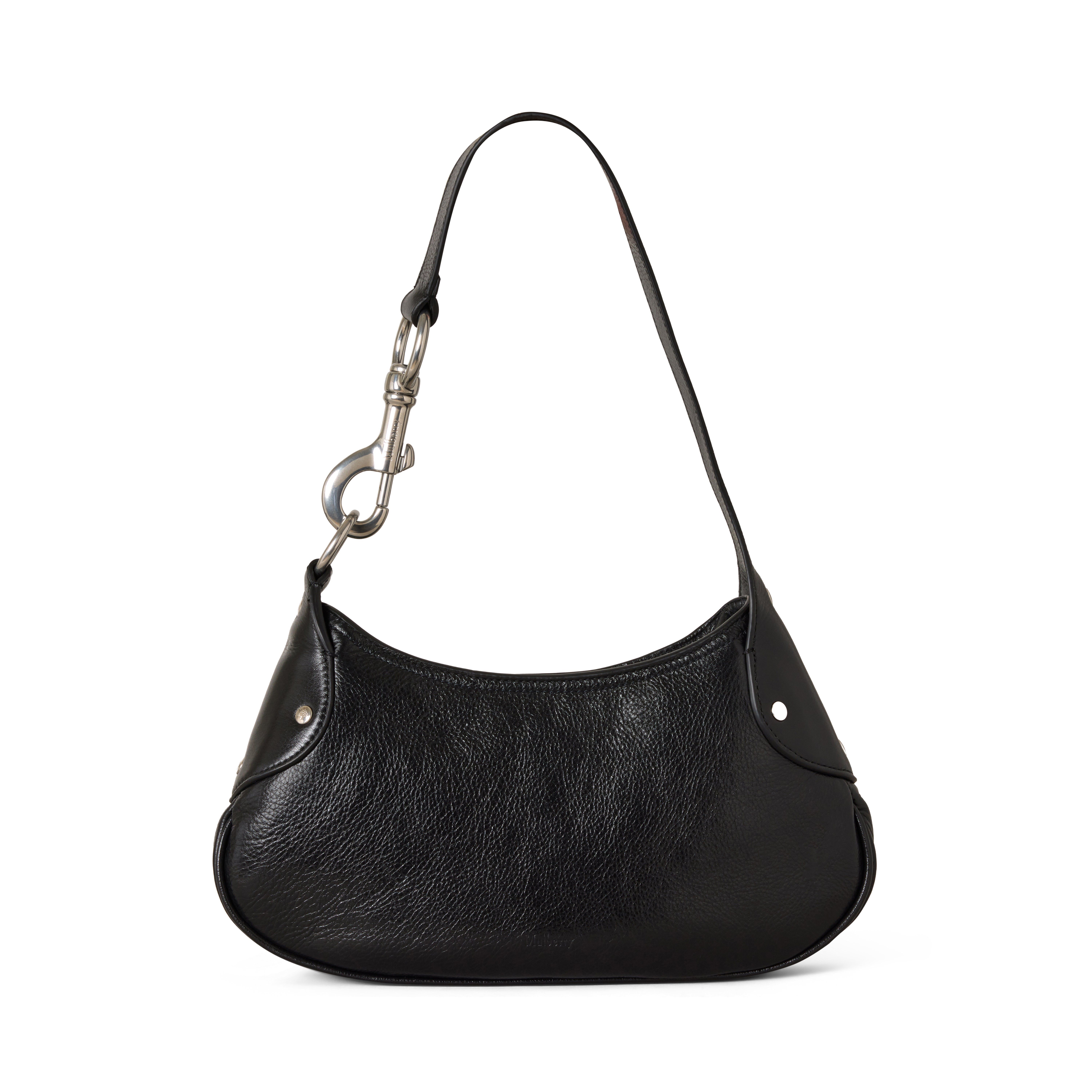 Mulberry Women's Leather Small Hackney Shoulder Bag Black