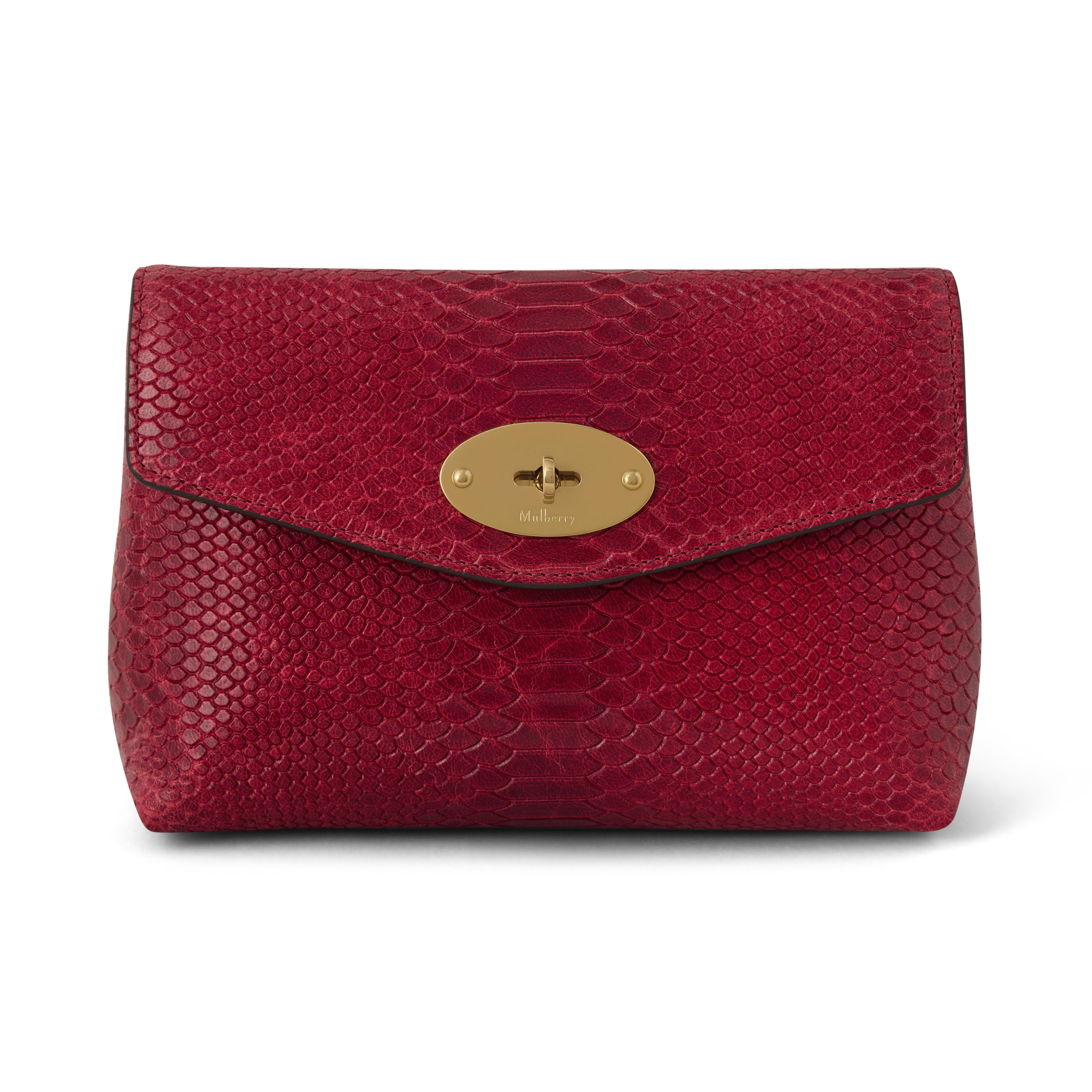 Mulberry Women's Darley Cosmetic Pouch Apple Red