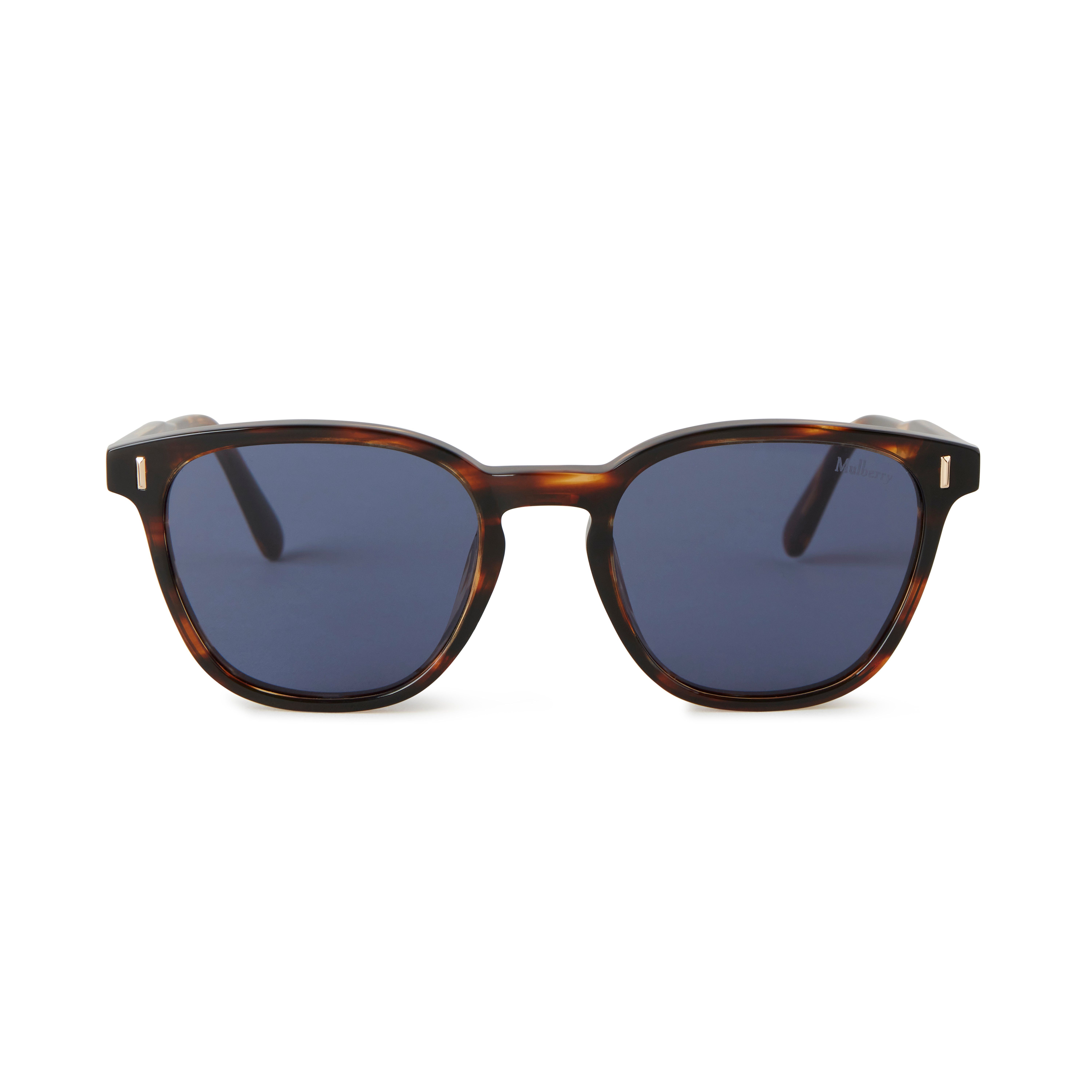 Mulberry Quinn Sunglasses Dark Strp Tortoisesh
