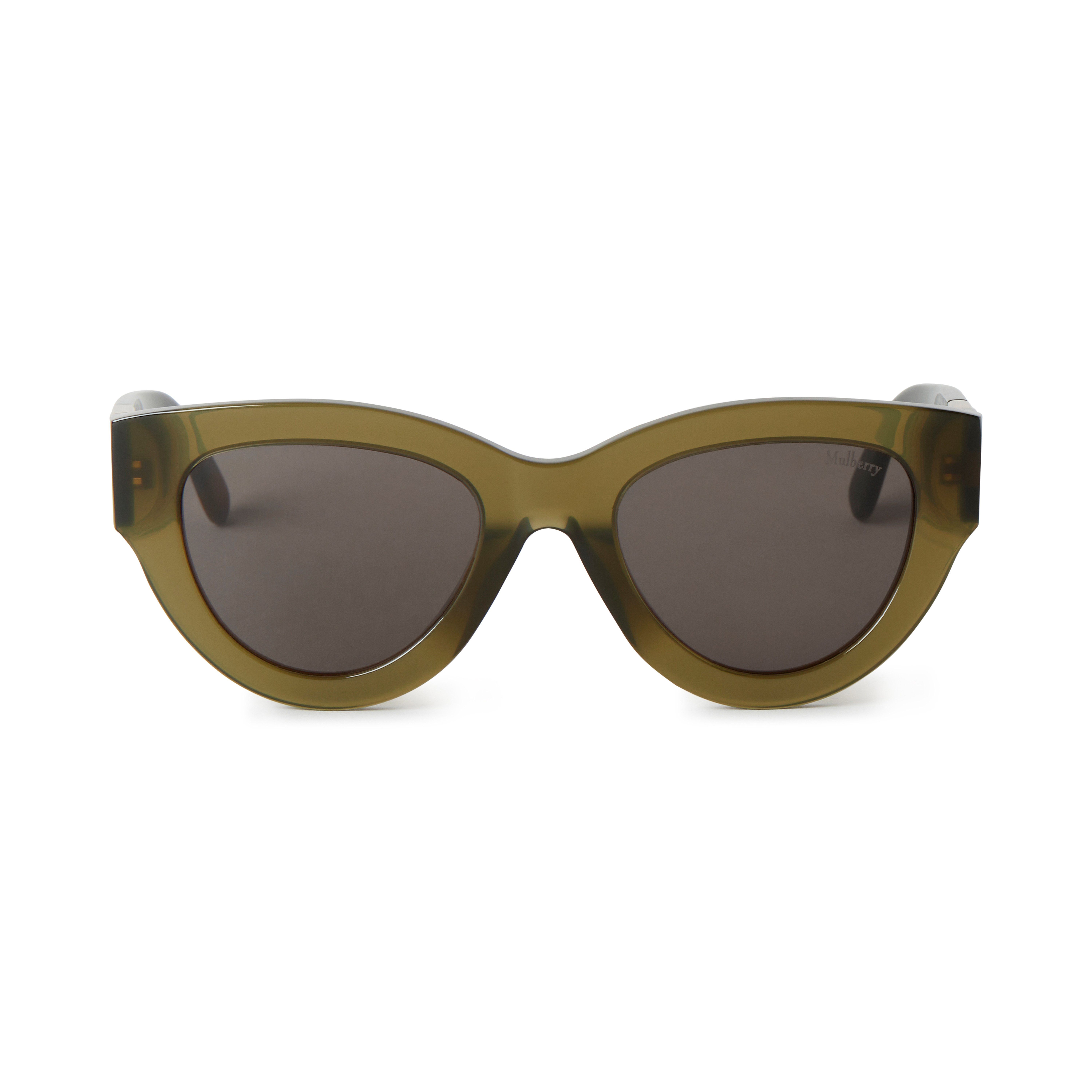 Mulberry Luna Sunglasses Linen Green