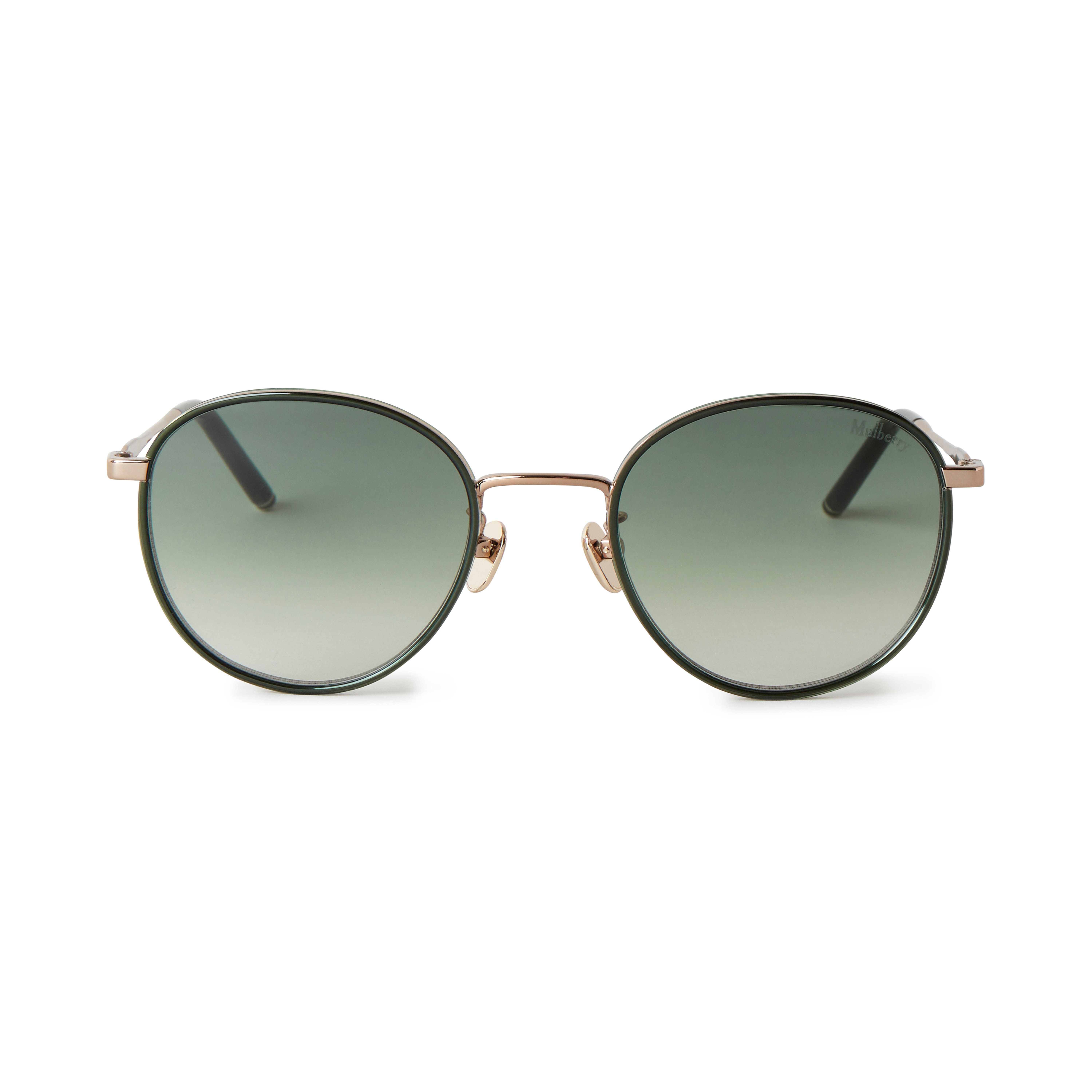 Mulberry Alfie Sunglasses Green