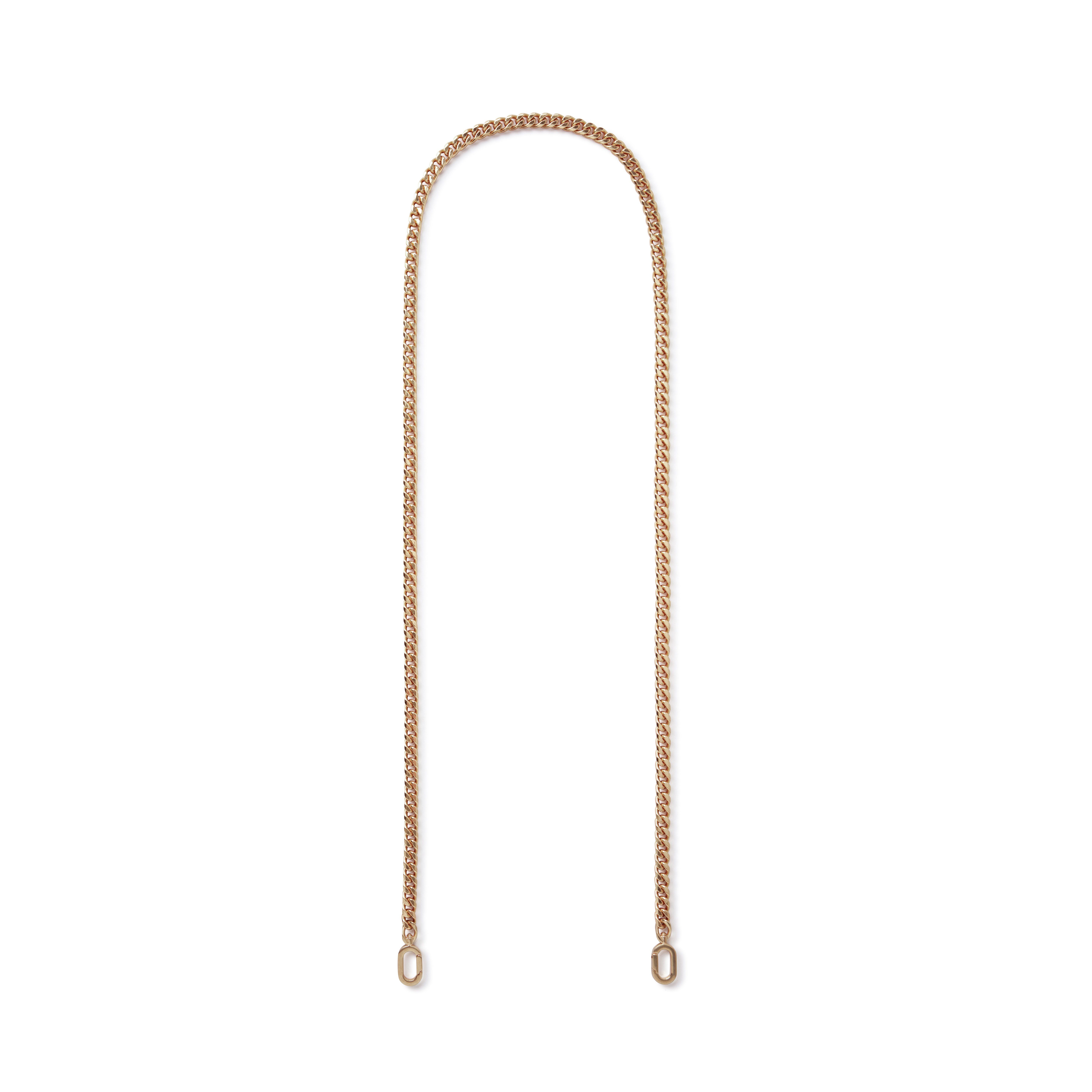 Mulberry Flat Chain Strap In Gold