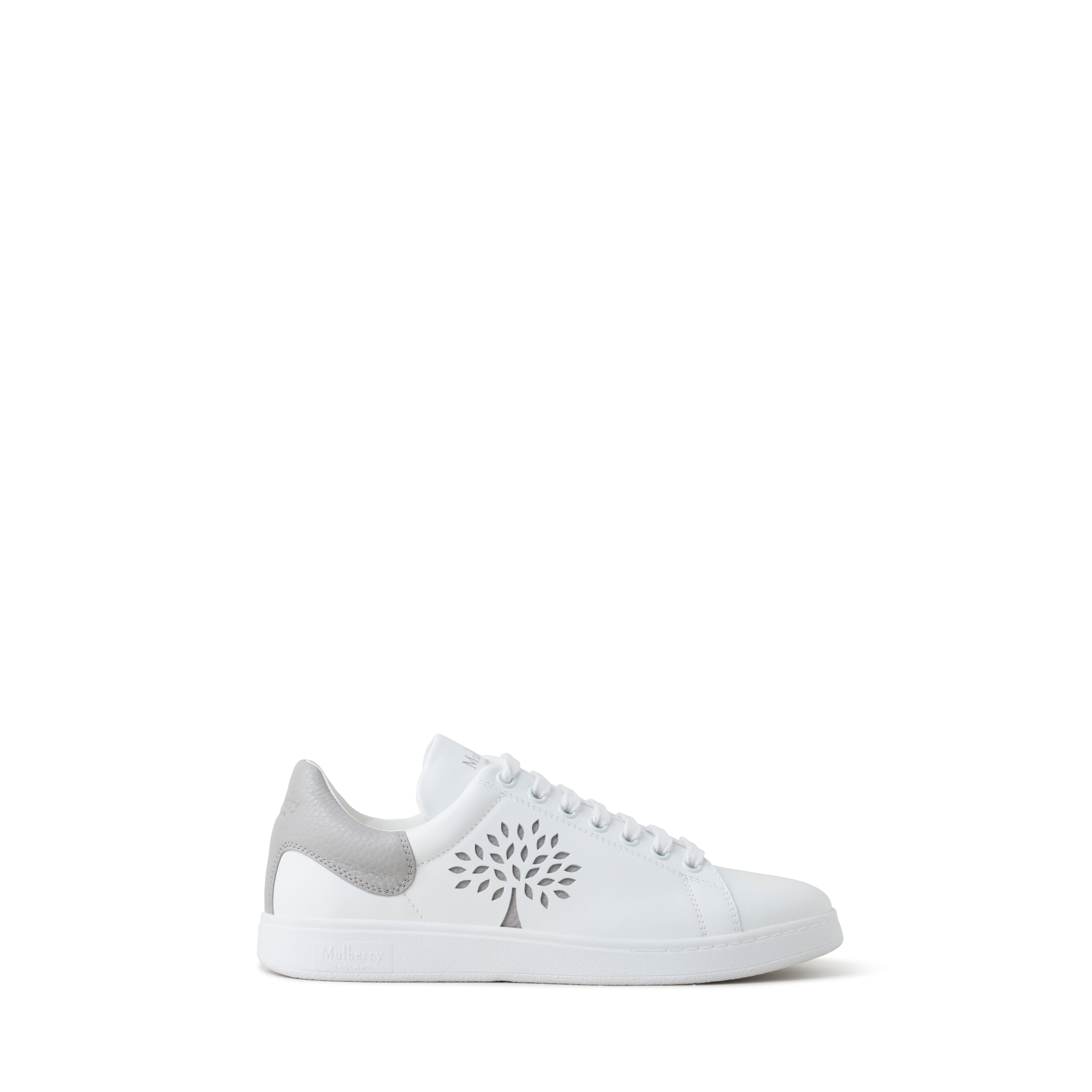 Mulberry Tree Tennis Trainers In Pale Grey