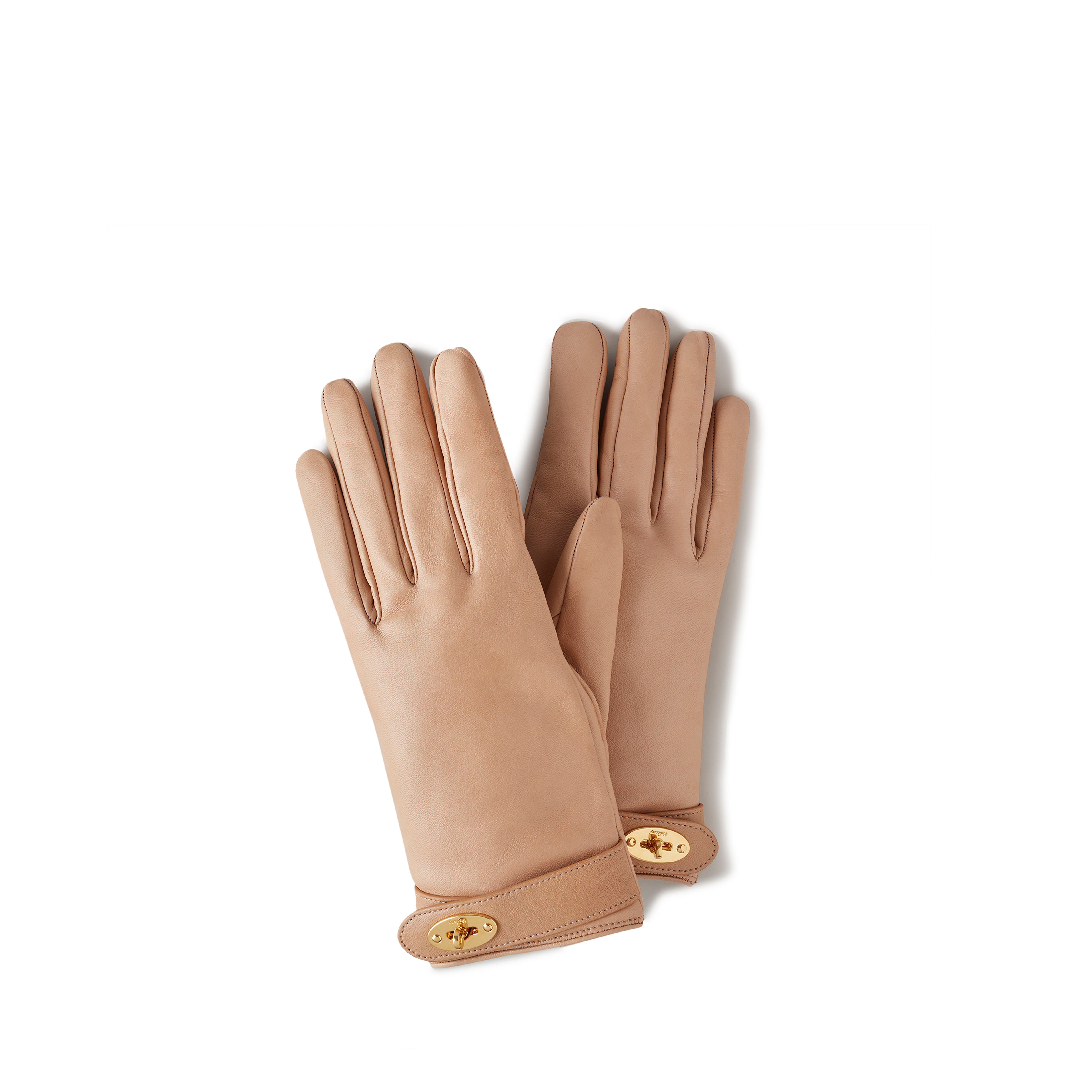 Shop Mulberry Darley Gloves In Maple