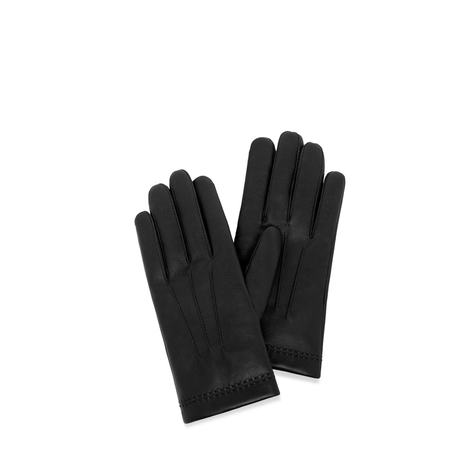 Mulberry Soft Nappa Gloves In Black