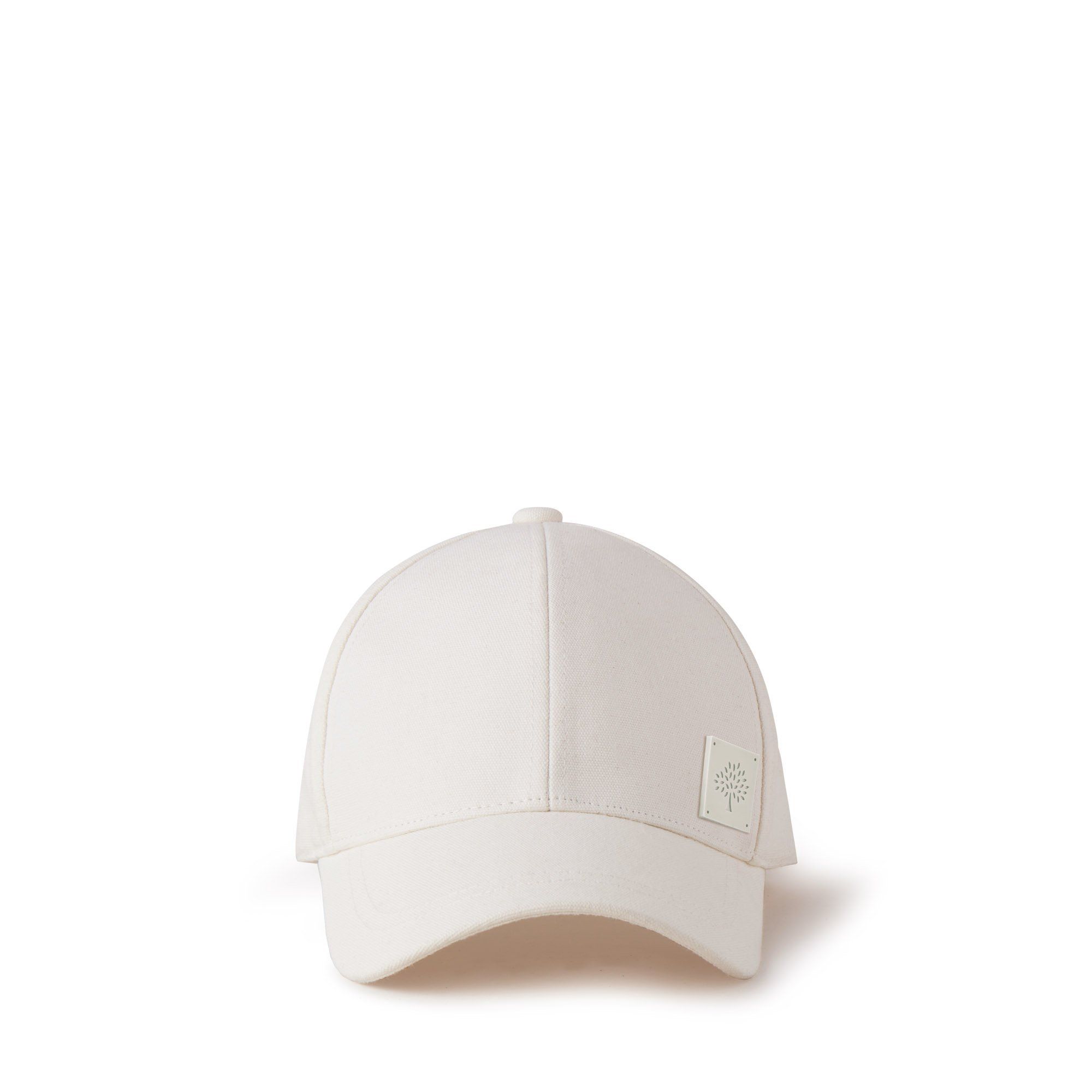 Mulberry Baseballkappe Mit Logo-patch In Ecru
