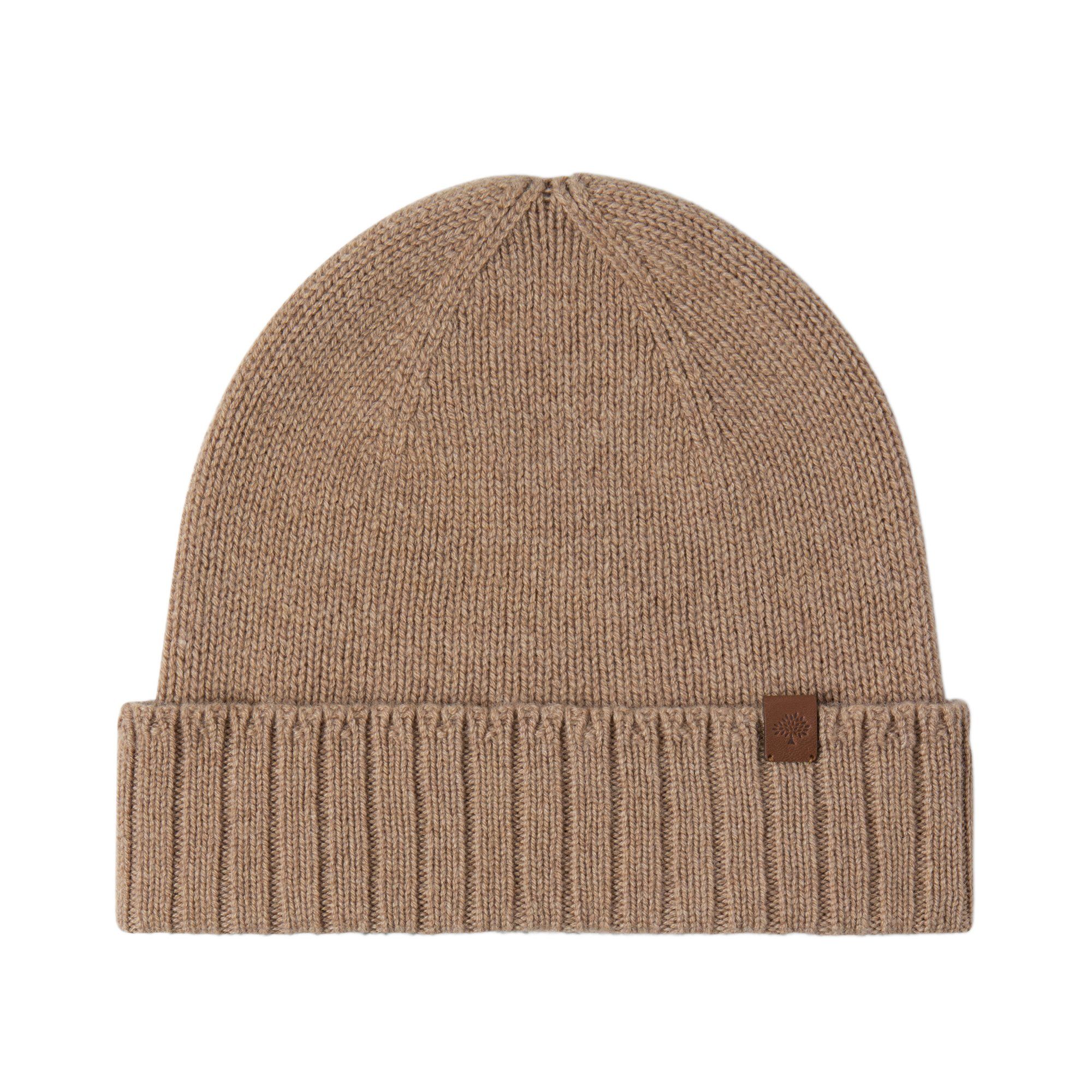 Mulberry Women's Cashmere Beanie Camel