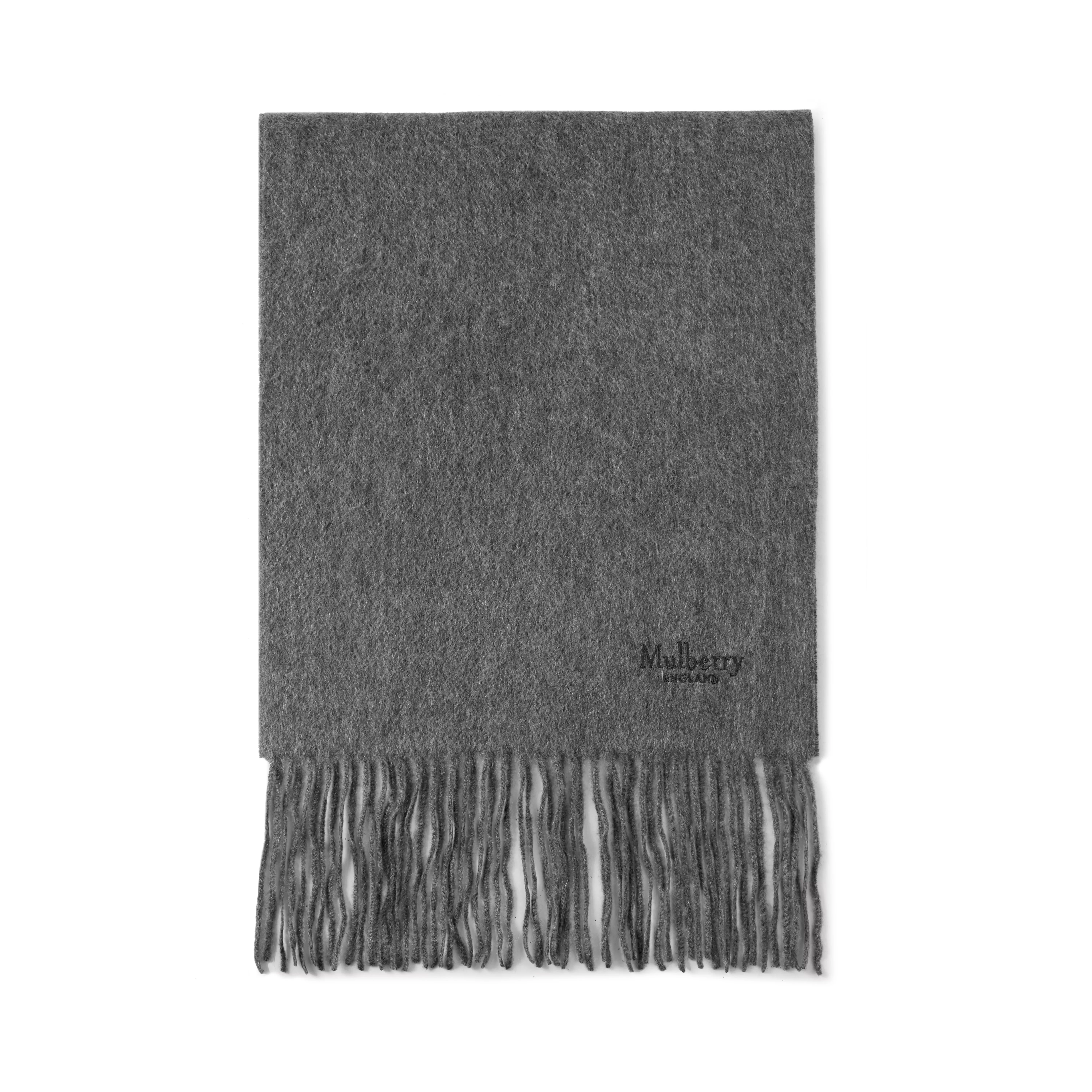 Cashmere Scarf | Grey Melange Soft 