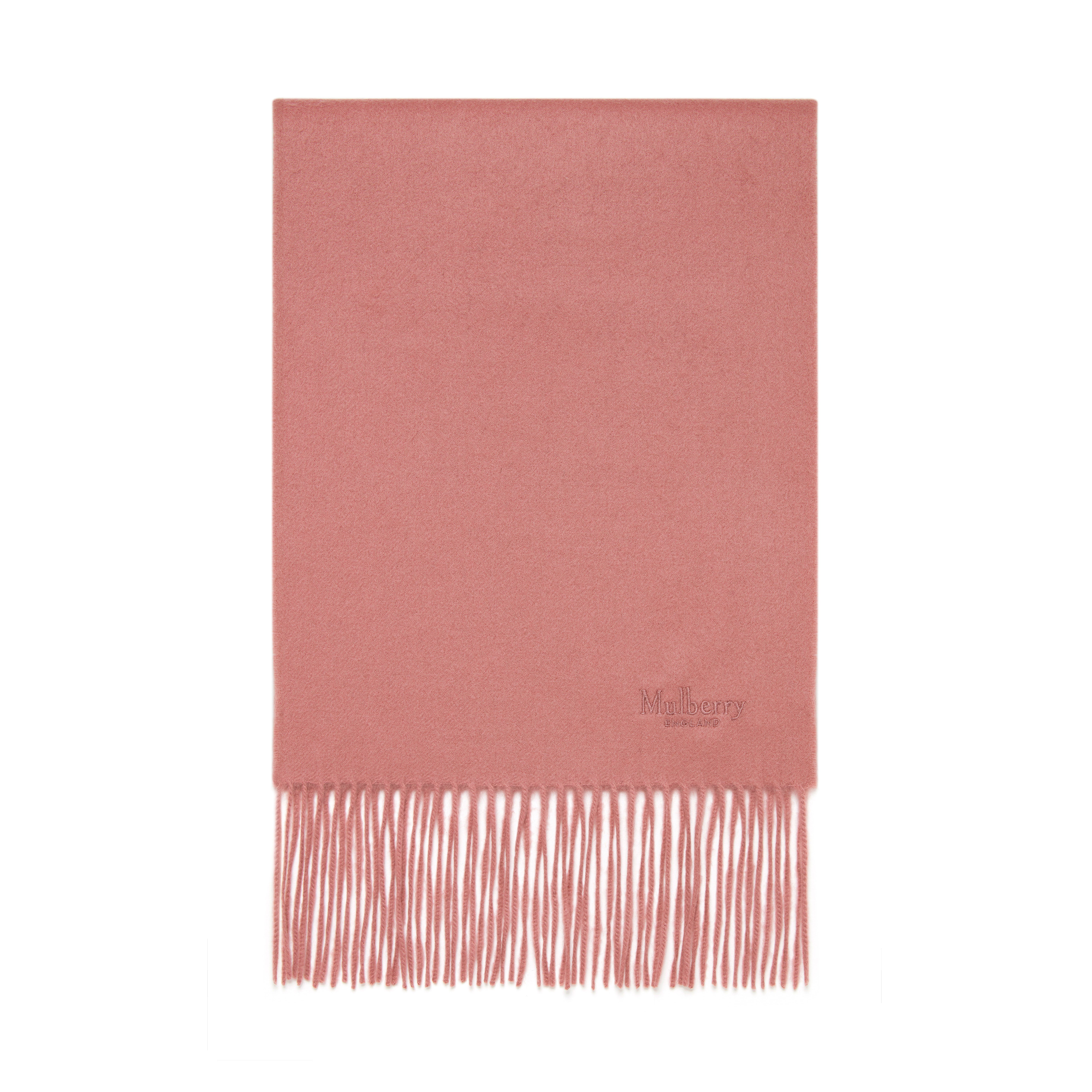 pink cashmere scarf