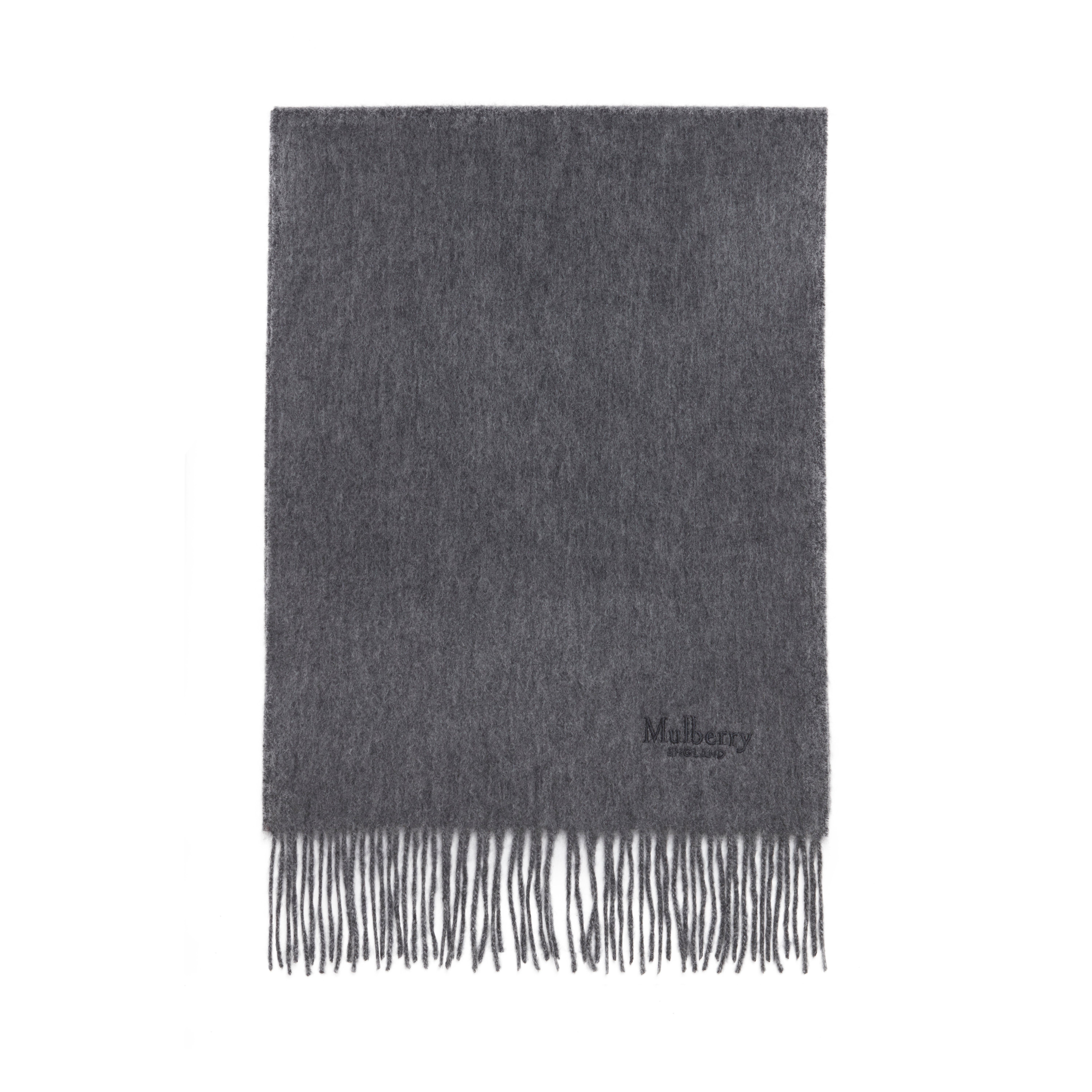 grey cashmere scarf