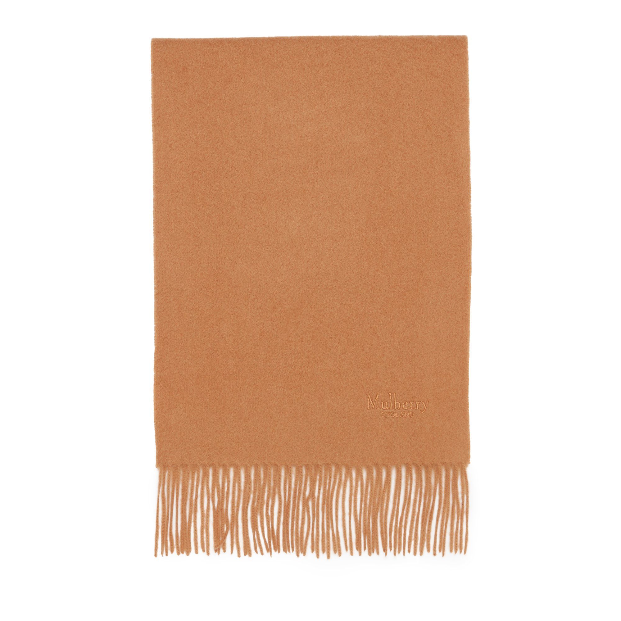 Mulberry Cashmere Scarf In Brown