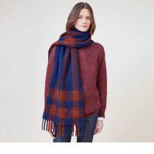 alpaca-check-scarf-metal-blue-rust-alpaca-wool-blend