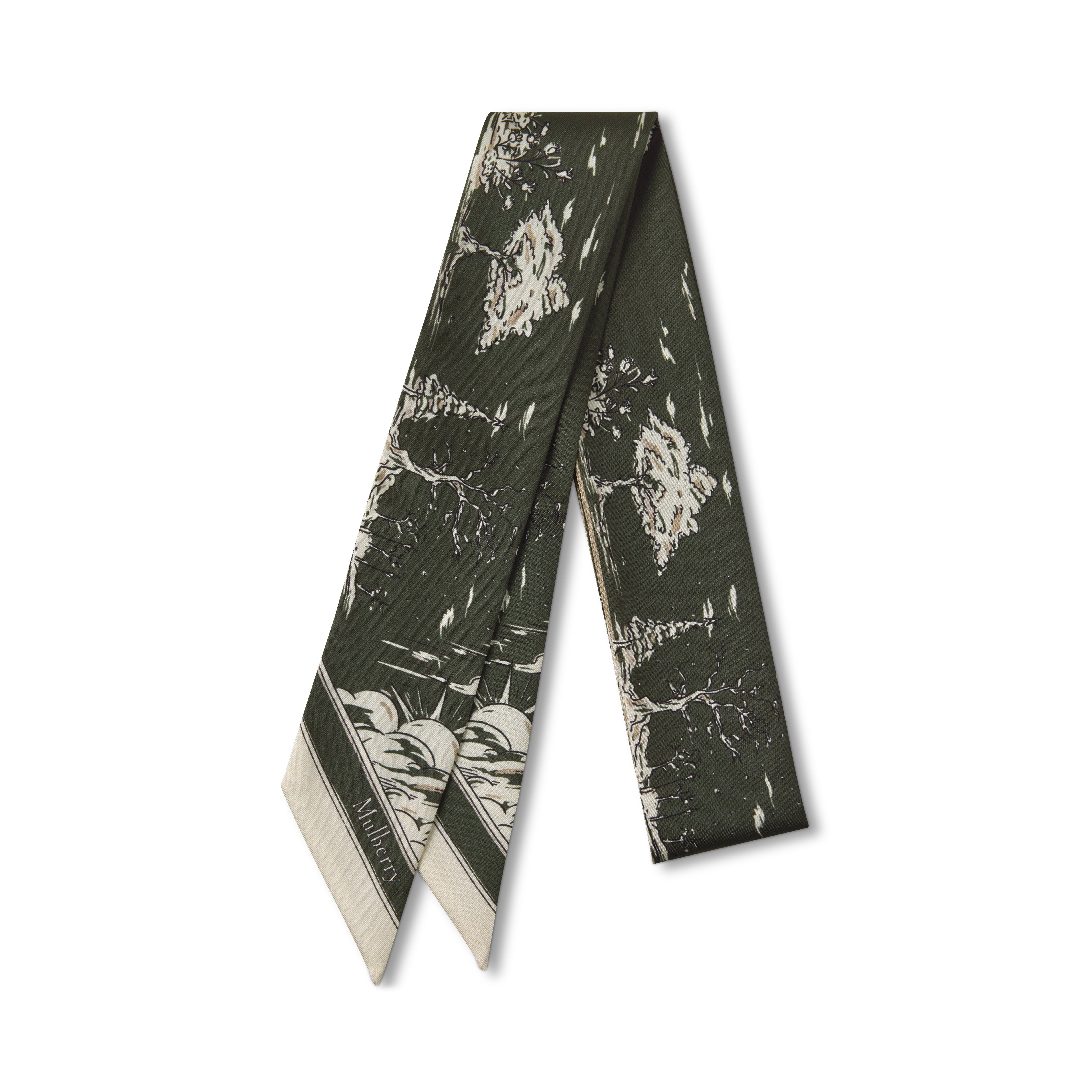 Mulberry Skinny Scarf