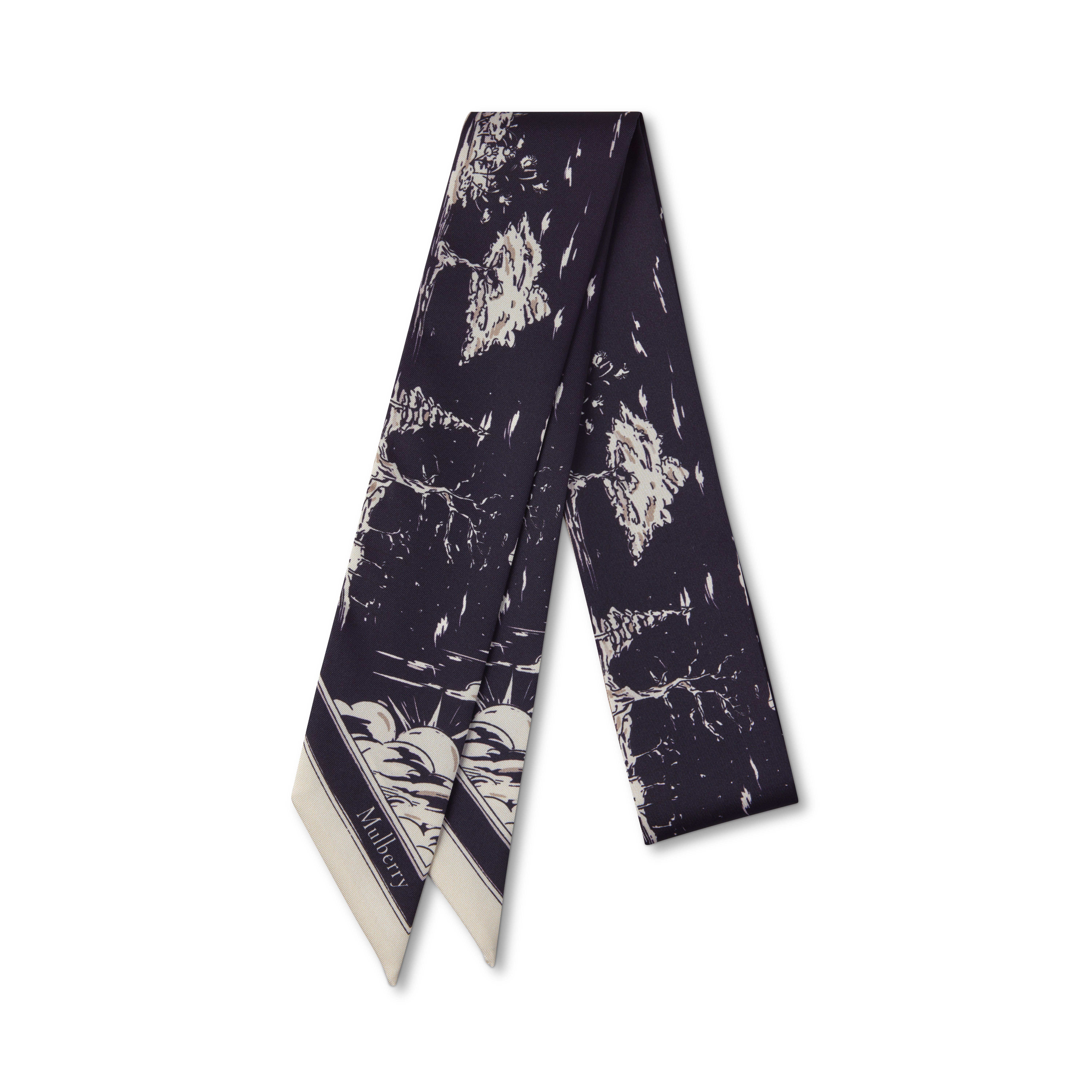 Mulberry Skinny Scarf