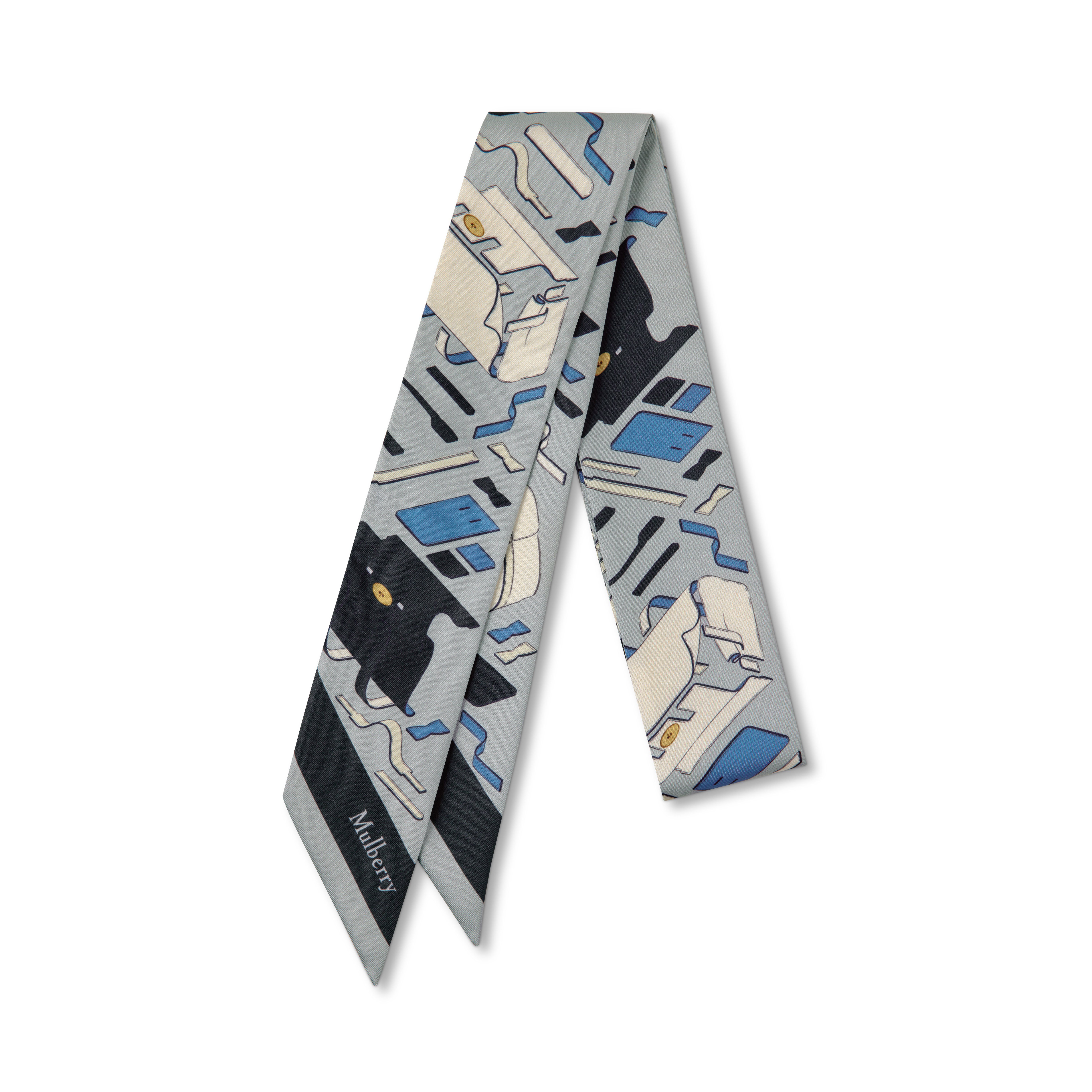 Mulberry Skinny Scarf